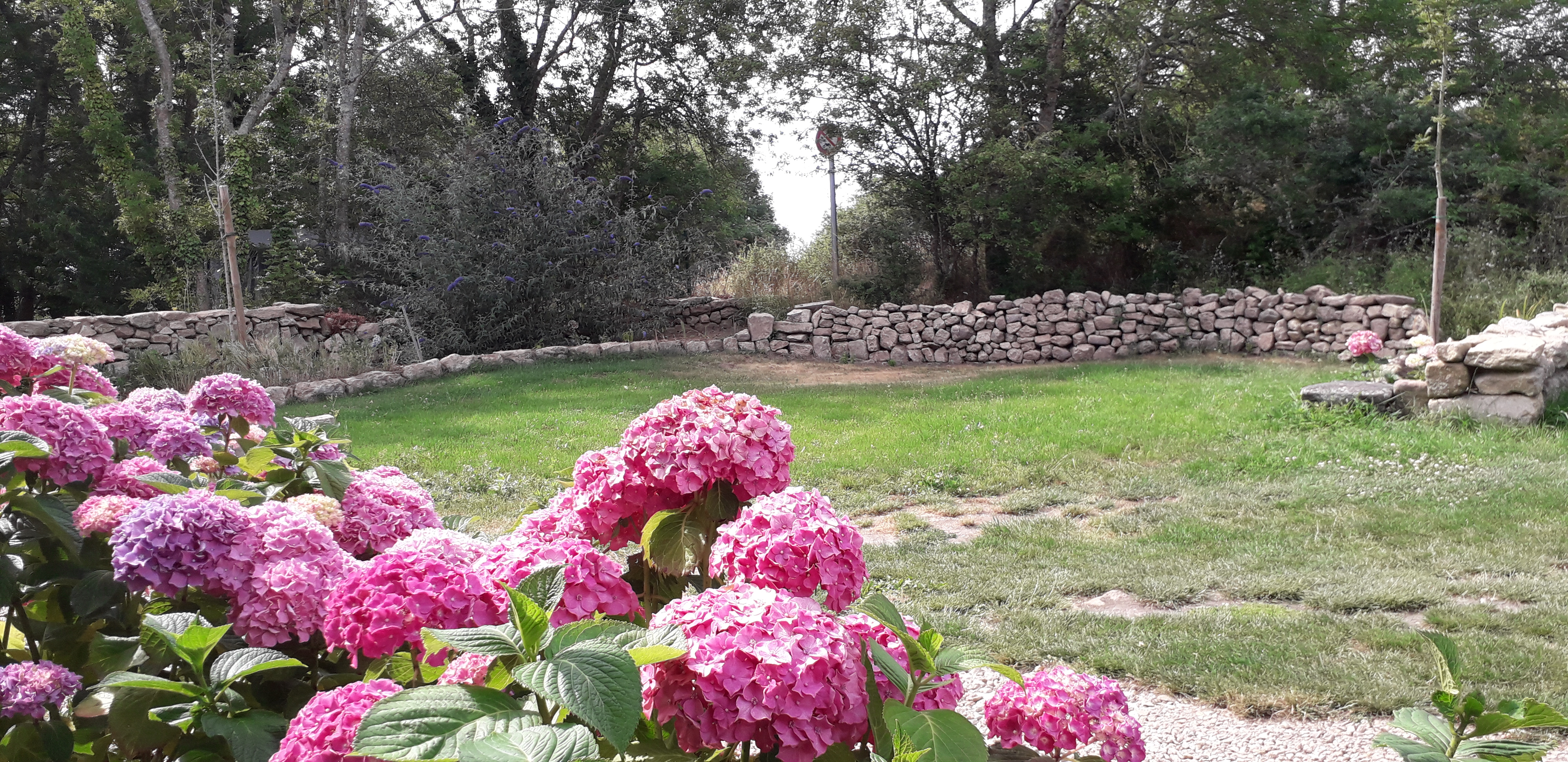 The seaside countryside in a Breton farmhouse