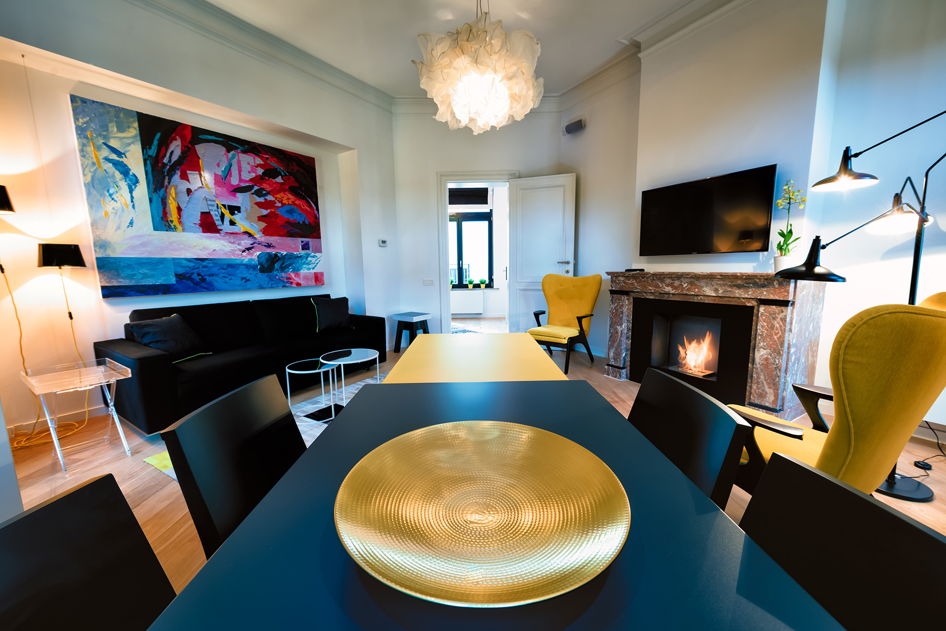 European District - Design Apartment with Terrace in Bruxelles, Brussels