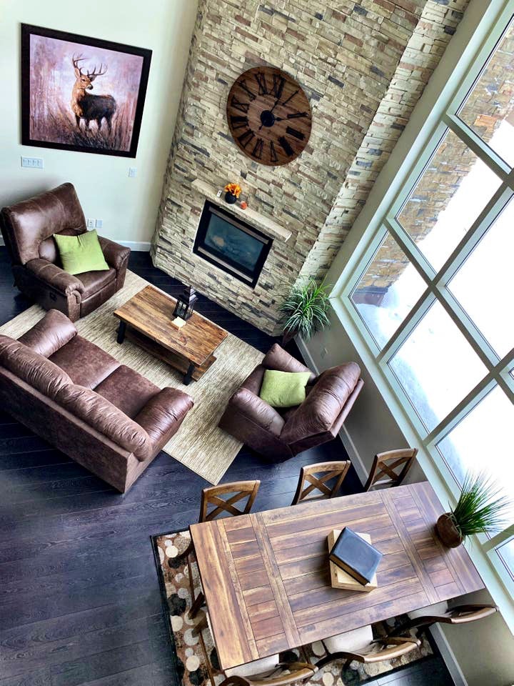 2300sq ft. Movie & Game room. Across from lifts!