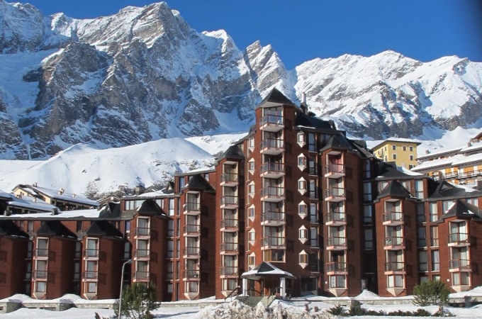 Three-room apartment at the Mt. Cervino's foot