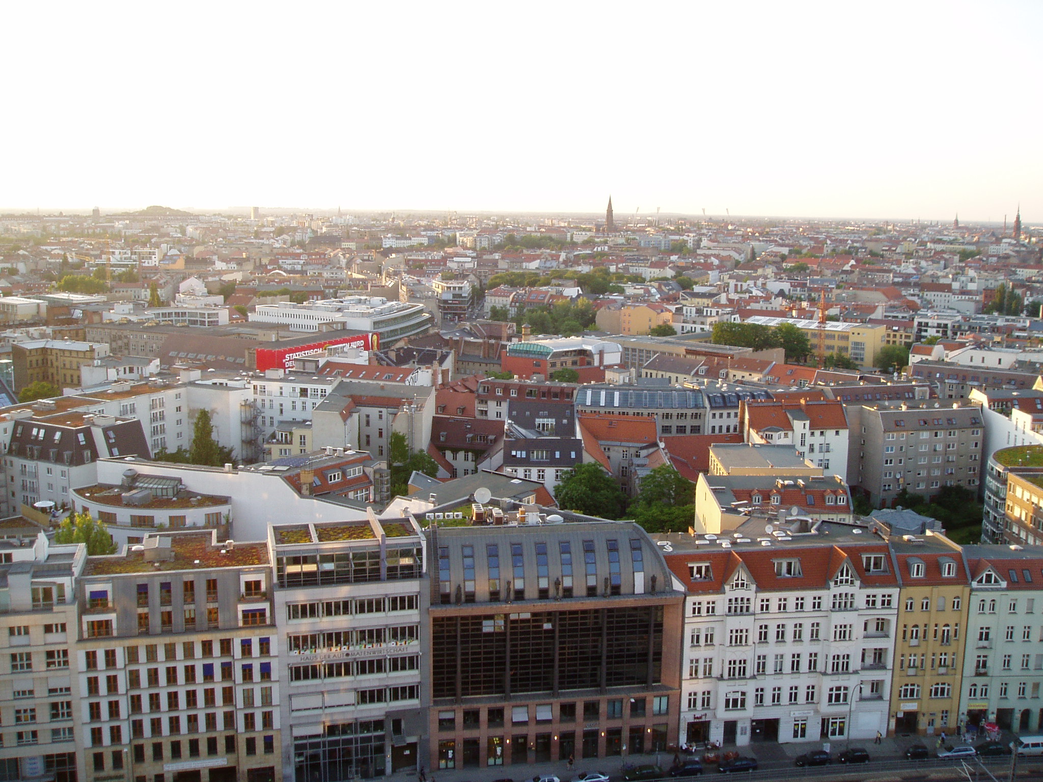 Beautiful city view Berlin Mitte