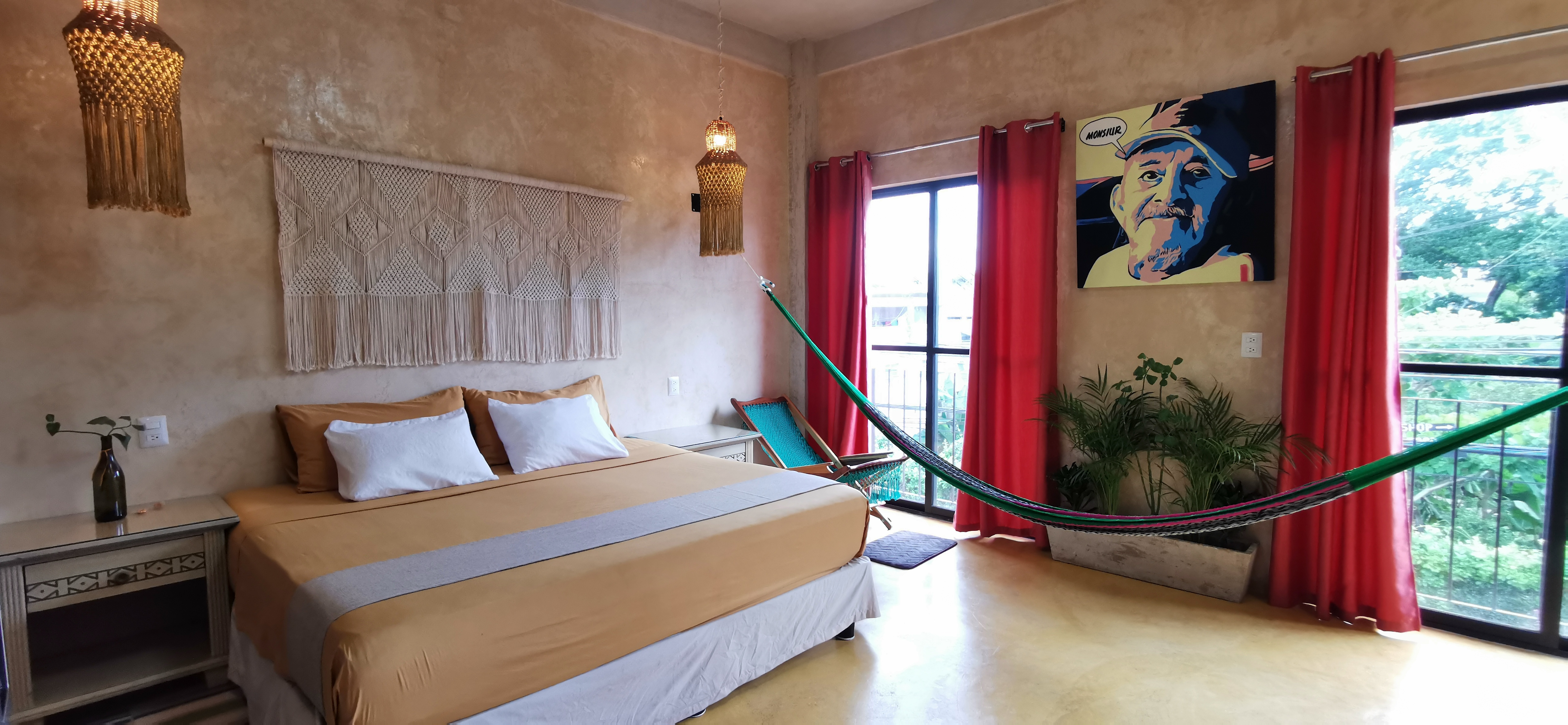 Centrally located apartment. 50 m from the Cenote 