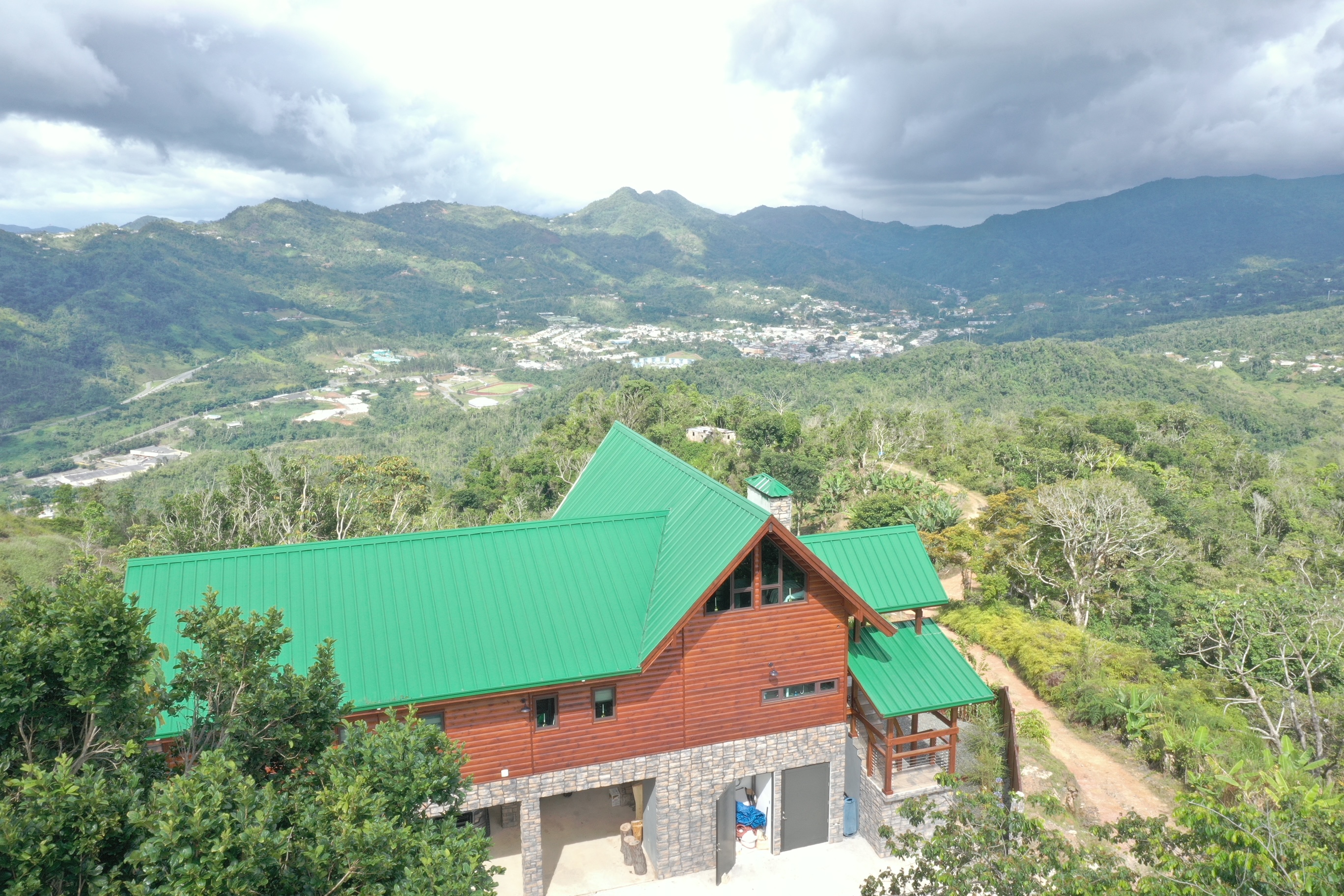 Quiet Luxury Log Cabin Adjuntas Mountains Cabins for Rent in Adjuntas