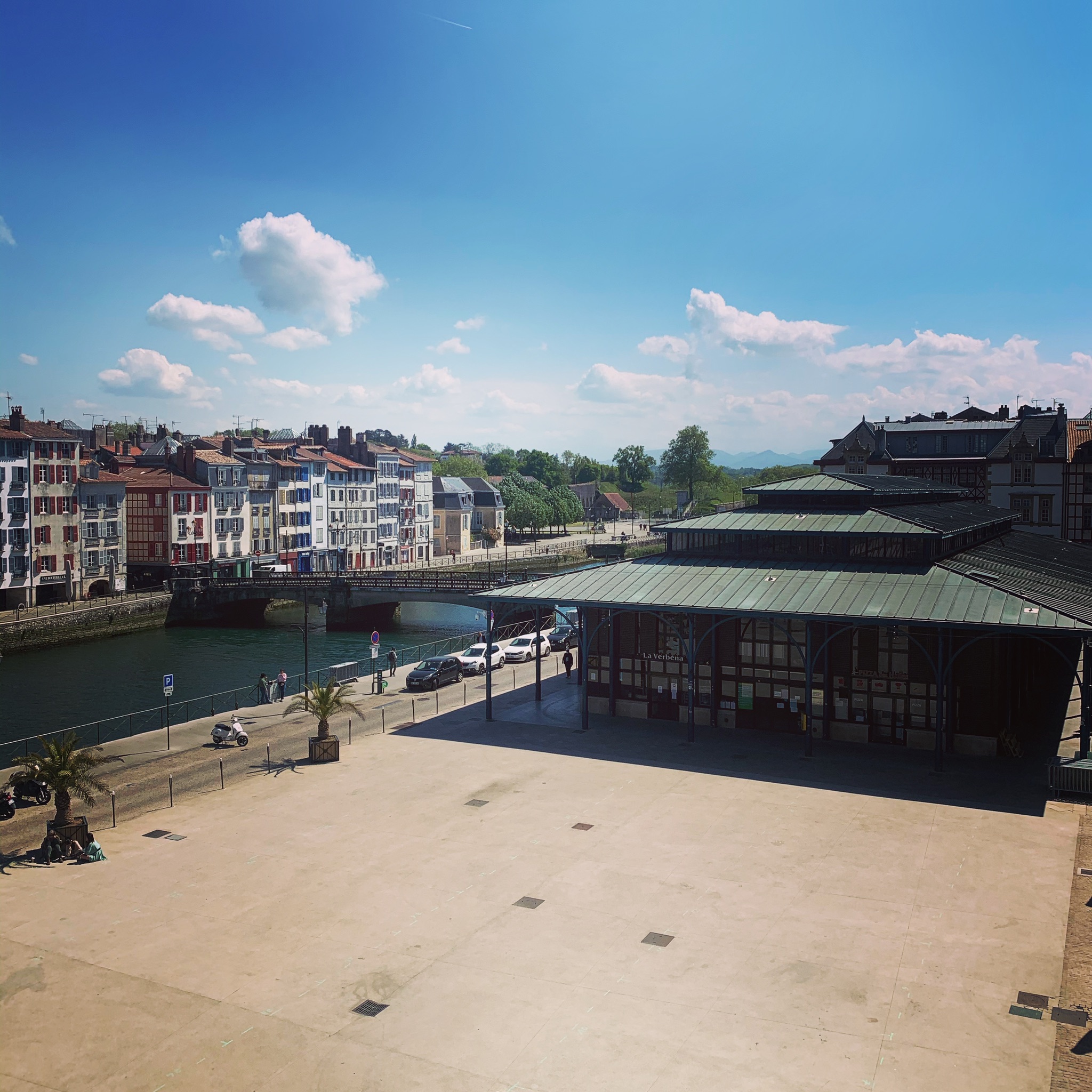 Beautiful hyper center apprt, Halles and Nive view