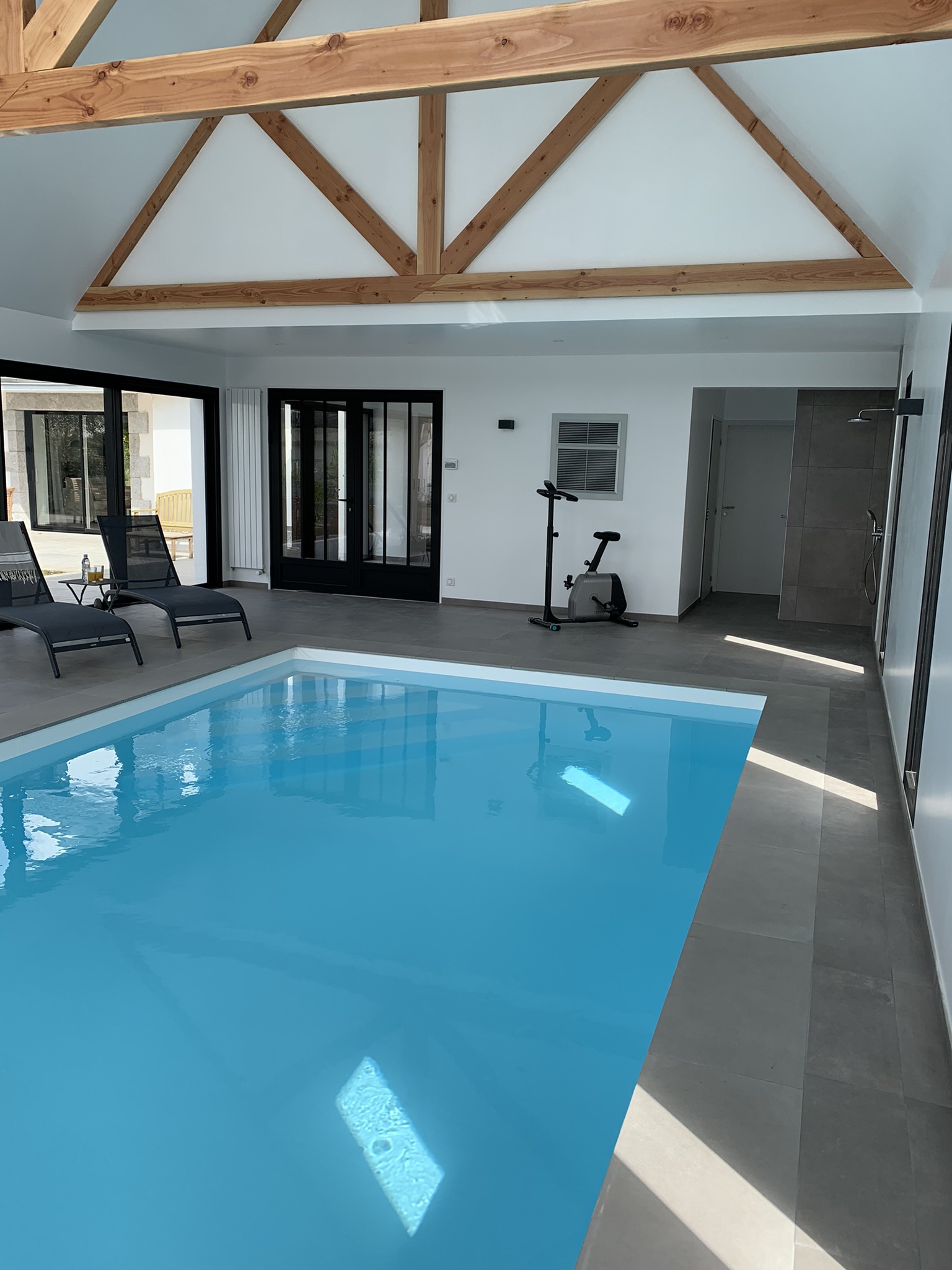 Villa with indoor pool in Sainte- Marine