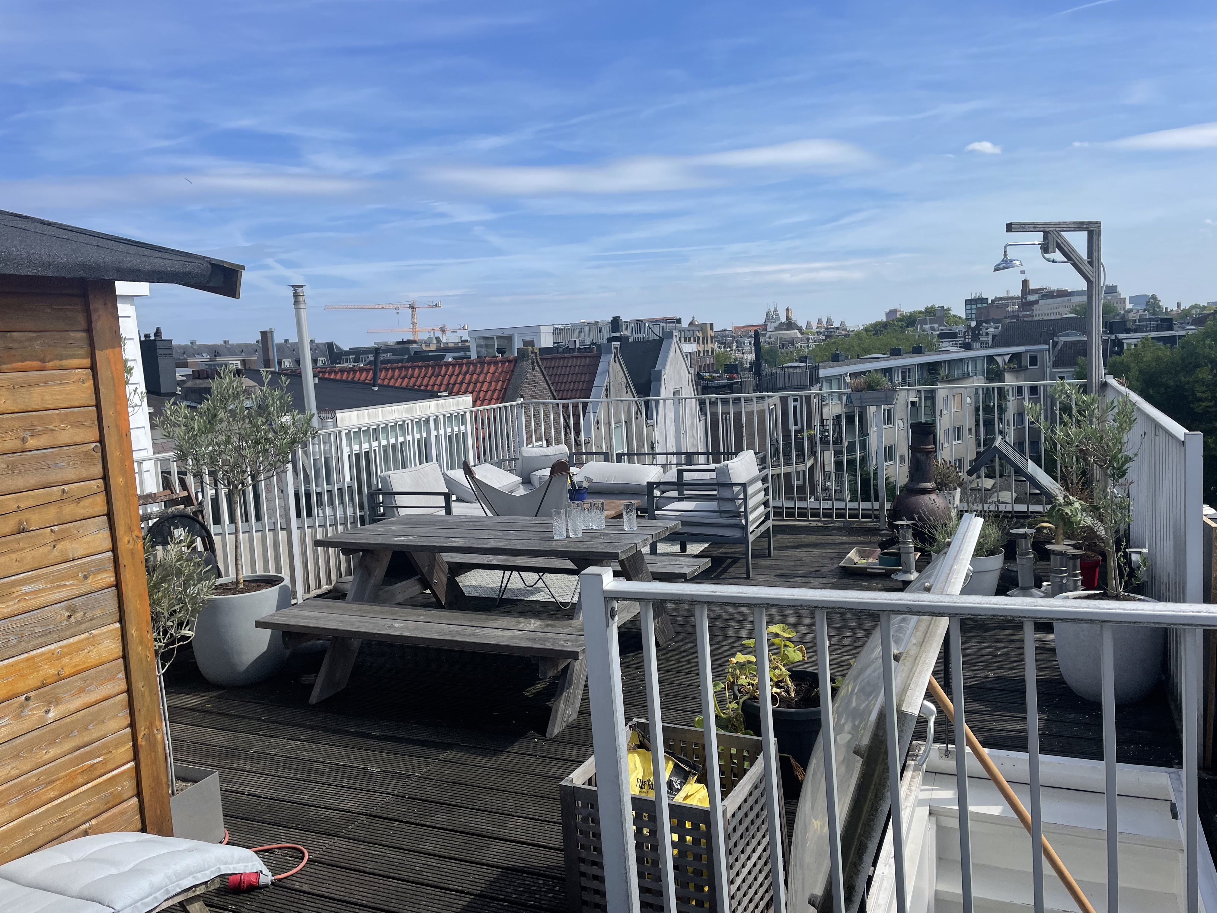 Beautiful house with roof terrace and canal view — Amsterdam stay