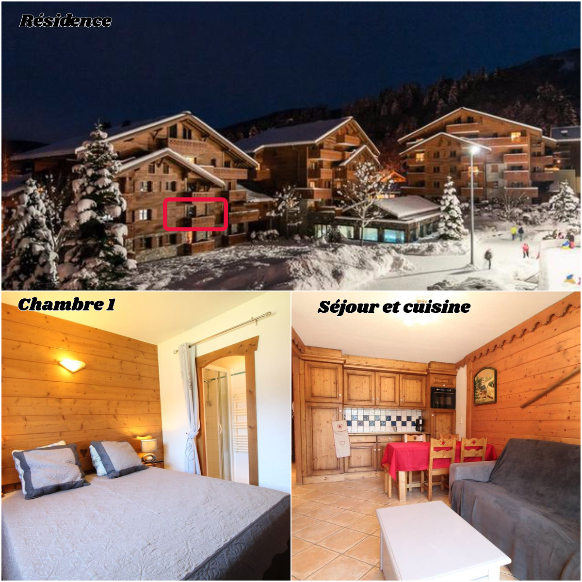 4/6 pers apartment with swimming pool and parking