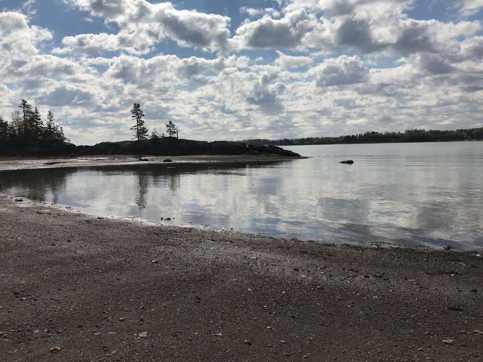 Roulotte style Chalet acces a la plage du Camping in Durham, New Brunswick