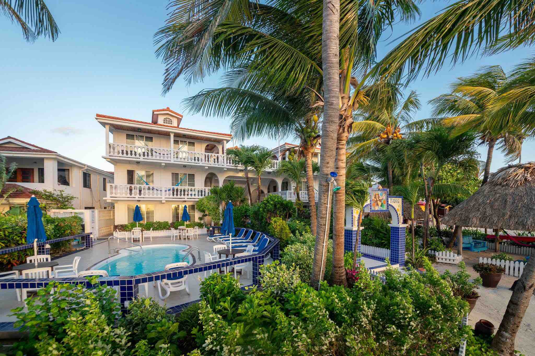 Blue Tang Inn, San Pedro, Ambergris Caye in Belize Islands, Belize