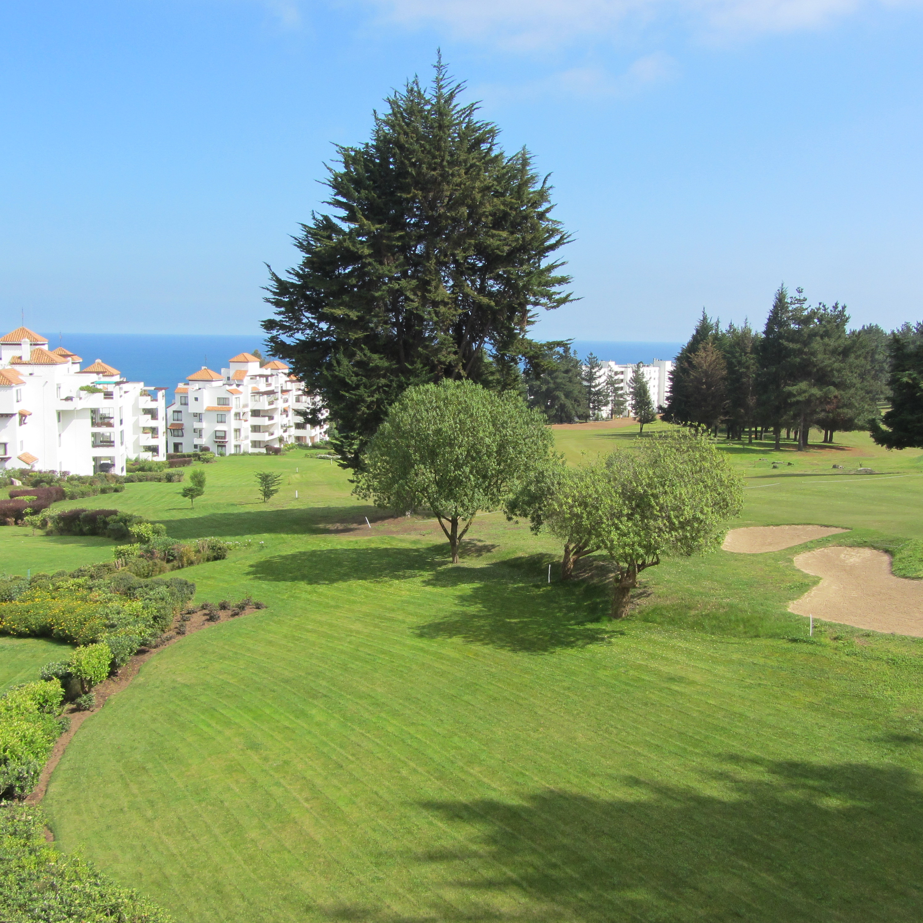 MARBELLA OVERLOOKING THE GOLF AND BOTTOM OF THE SEA