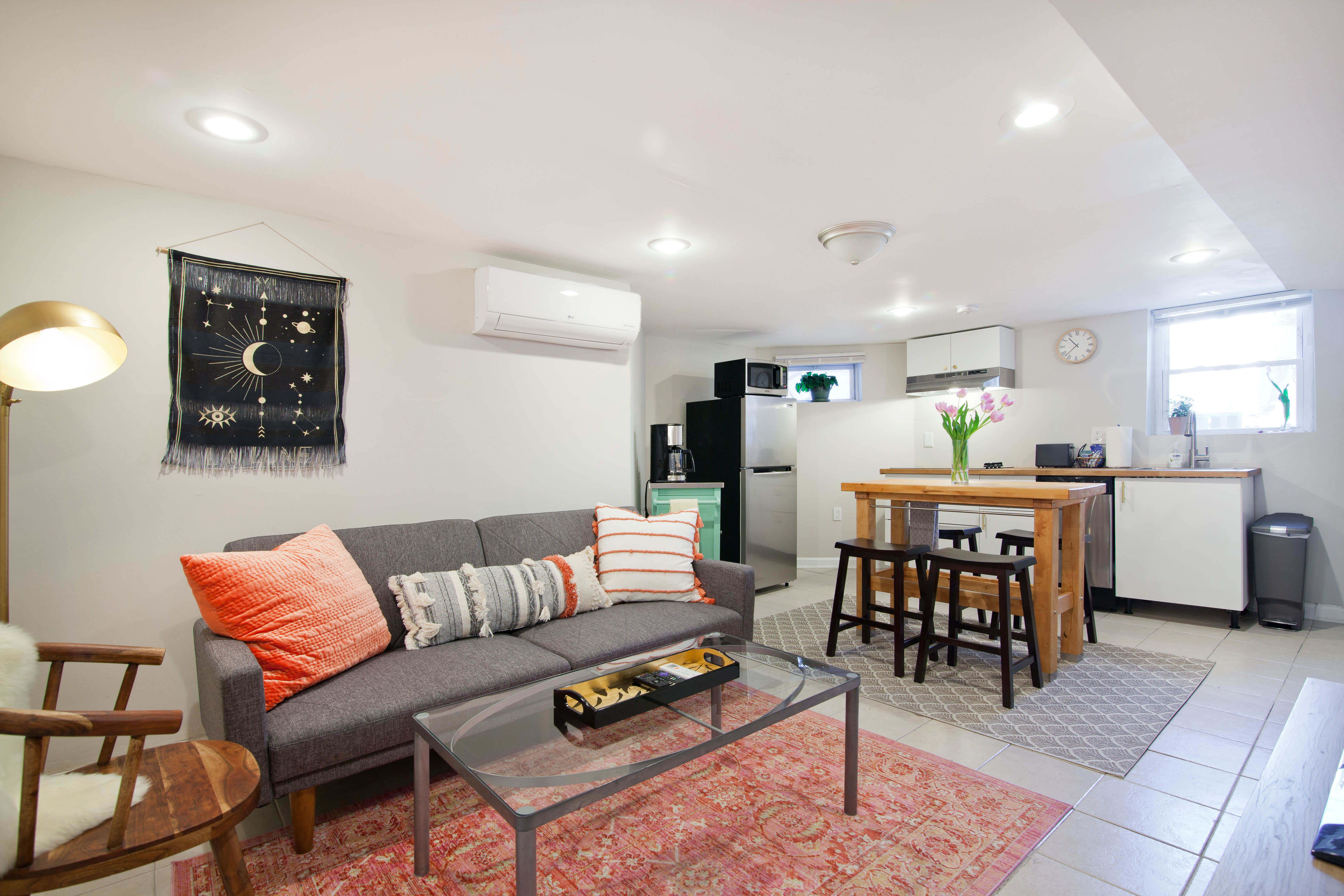Park View Apt: kitchen | wifi | garden in Columbia Heights, Mt. Pleasant, Pleasant Plains, Park View, Washington Dc