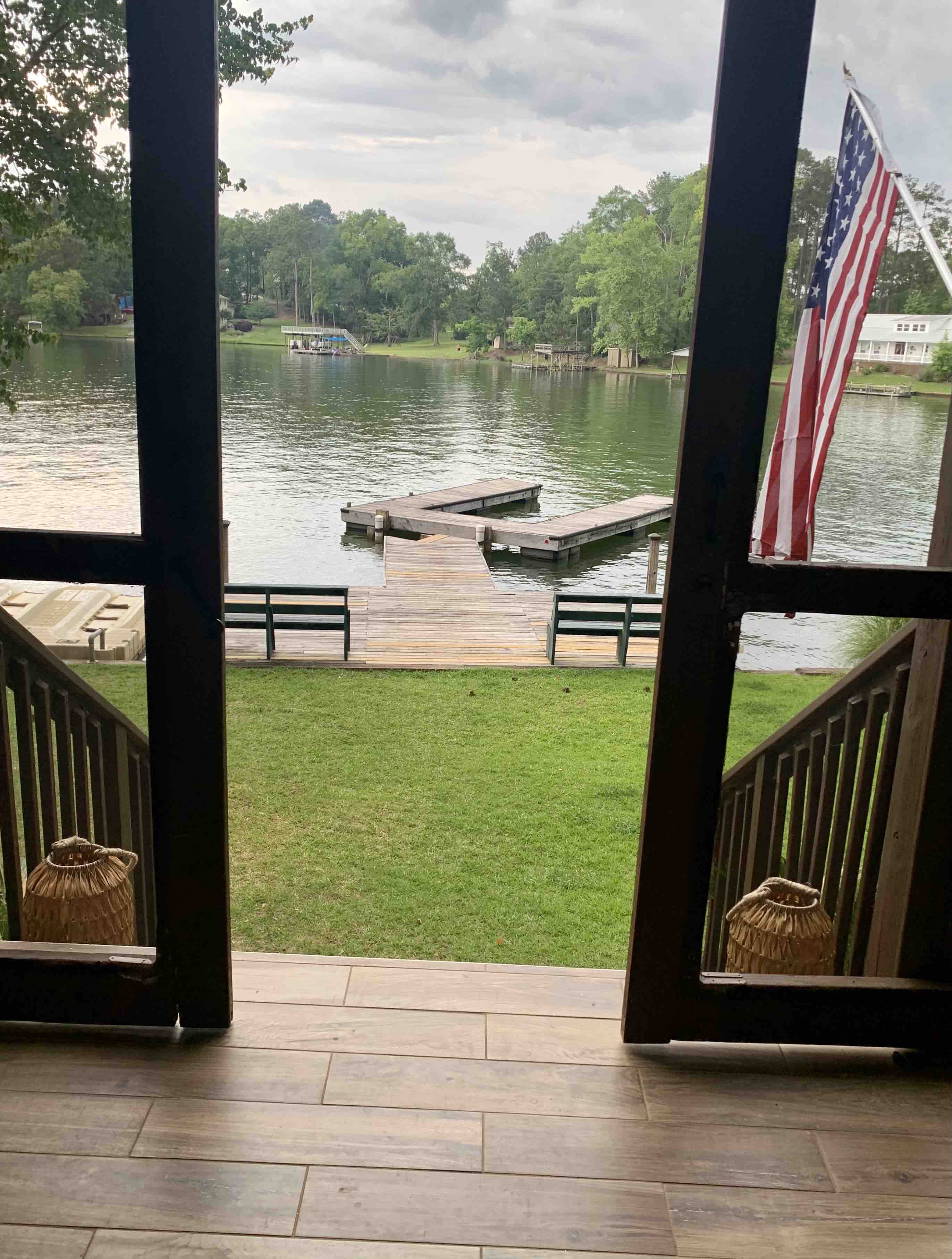 Woods & Water Lake Martin Terrell Lake House Cottages for Rent in