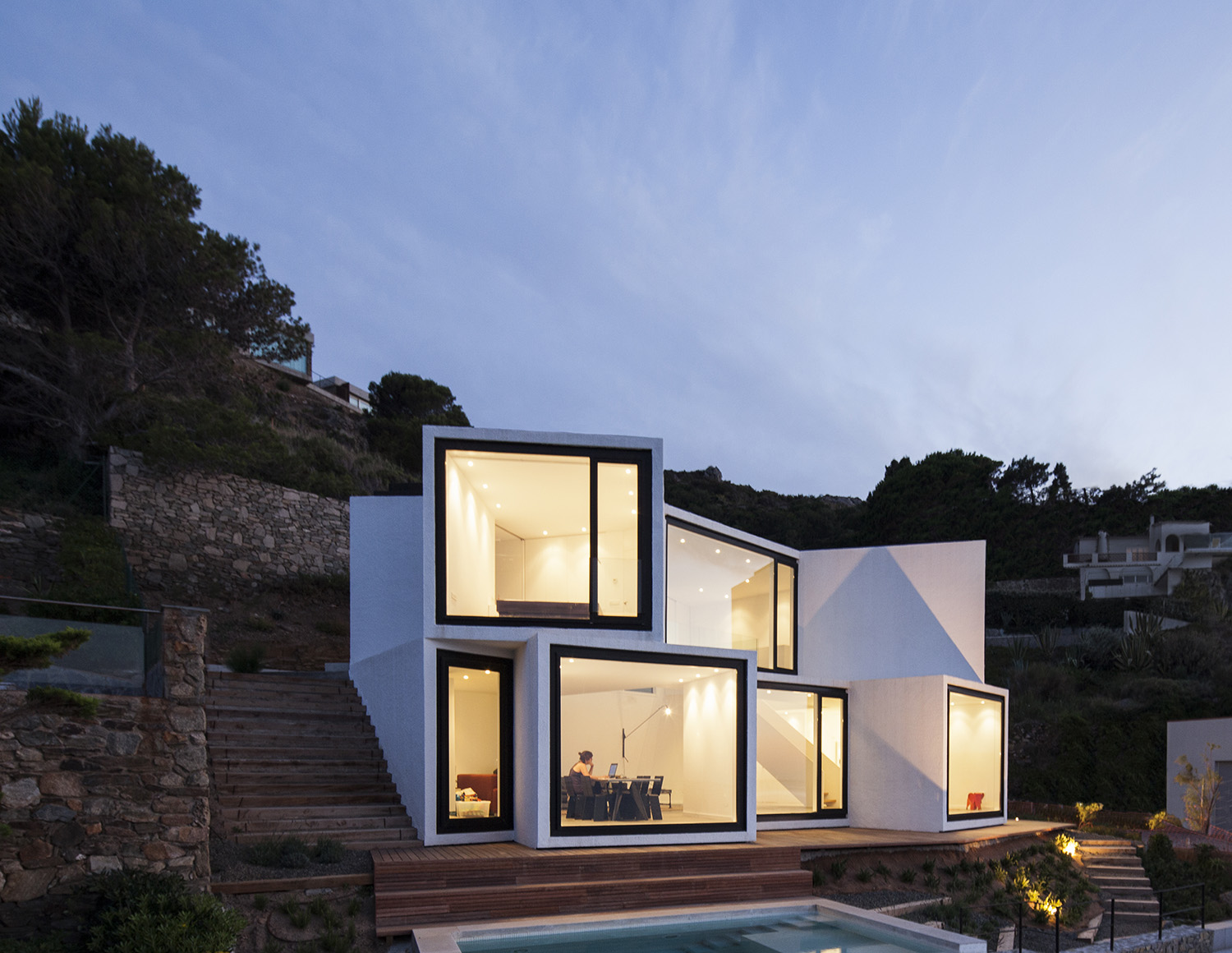 Sunflower House in El Port de la Selva, Girona