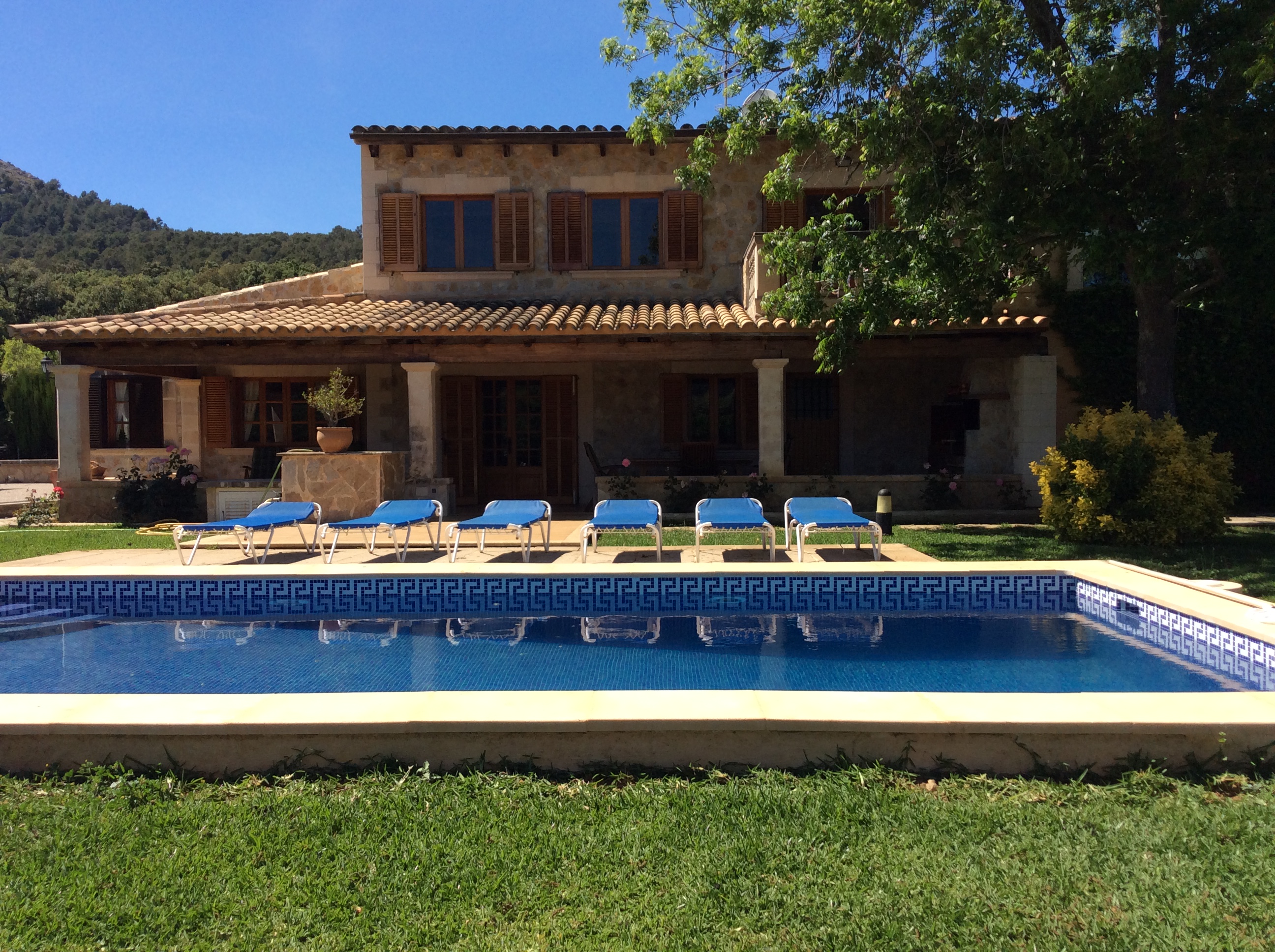POLLENÇA (MALLORCA). Villa Can Xavier.