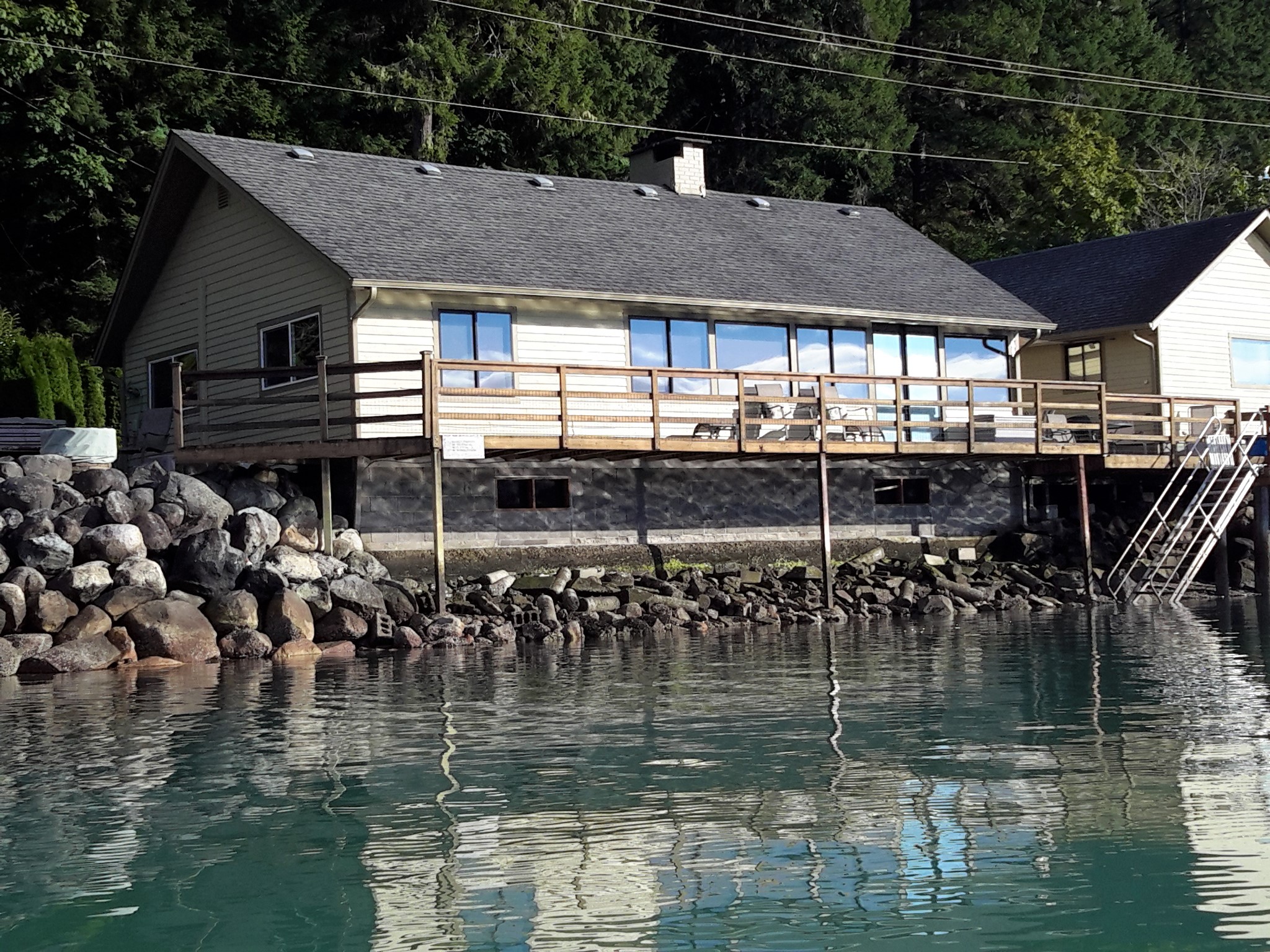 Epic waterfront views! Union, WA near Alderbrook Houses for Rent in