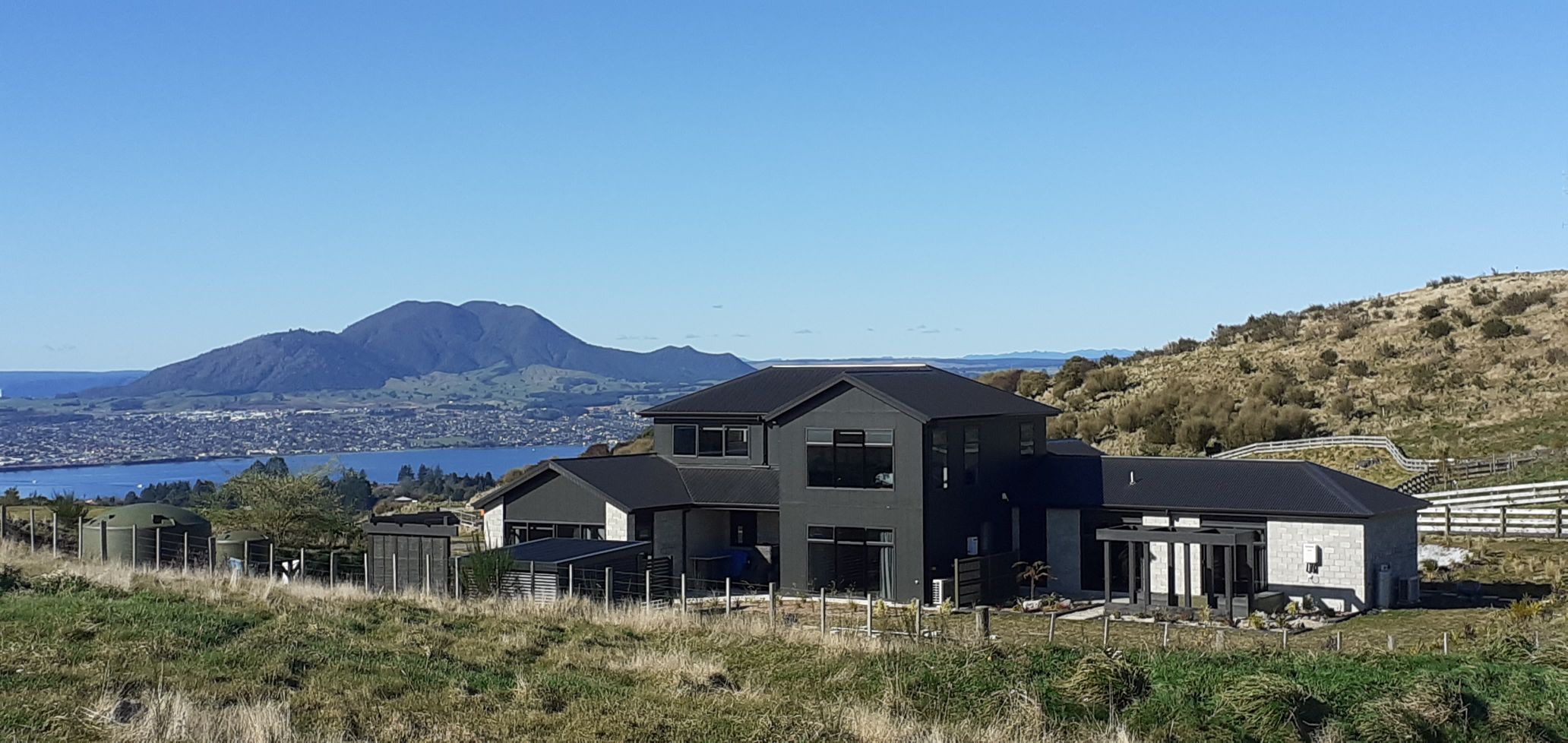 Sky-high retreat, big landscapes