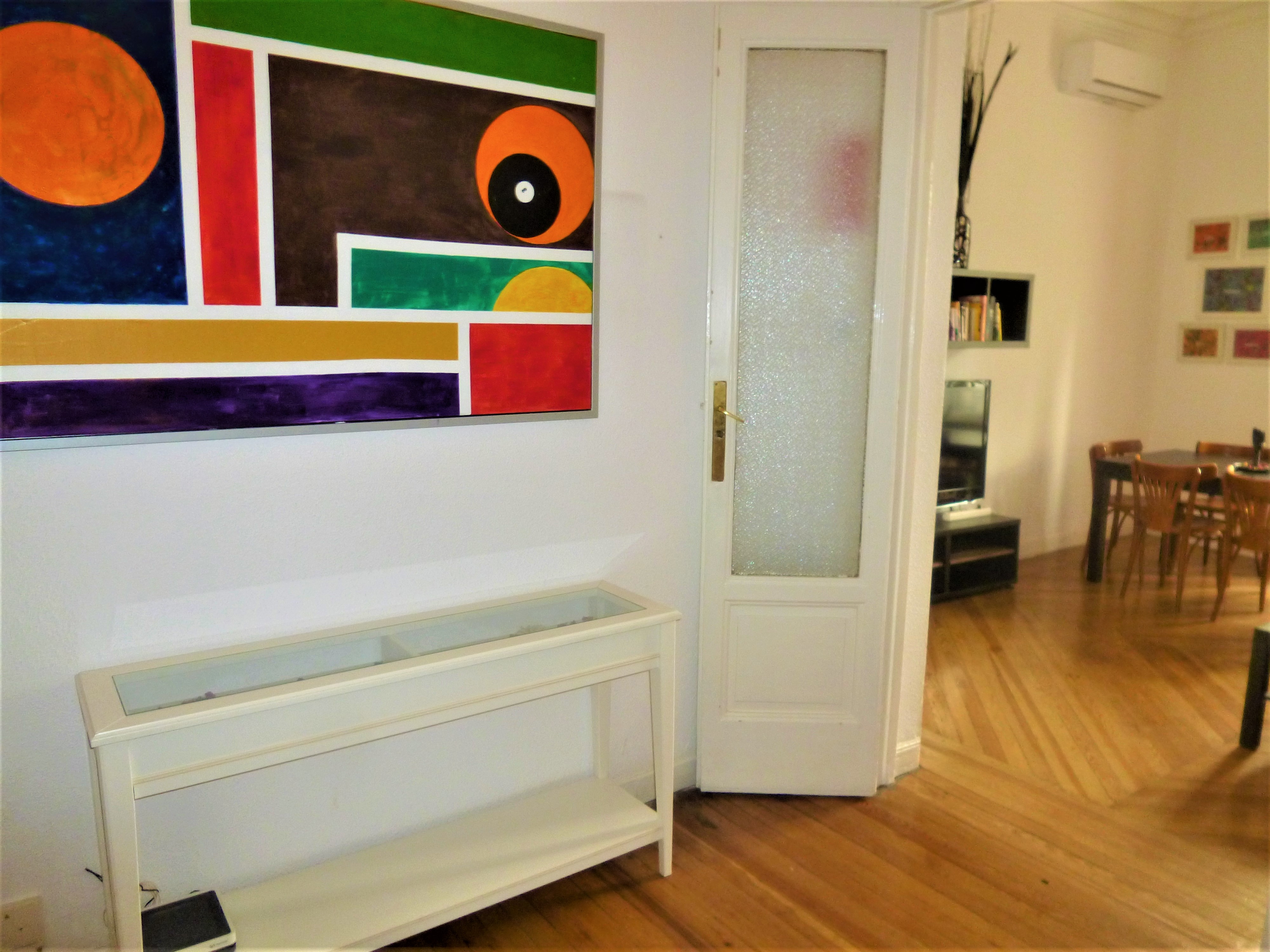 2-6 City center.Las Cortes.Sol. 70m2 AC.