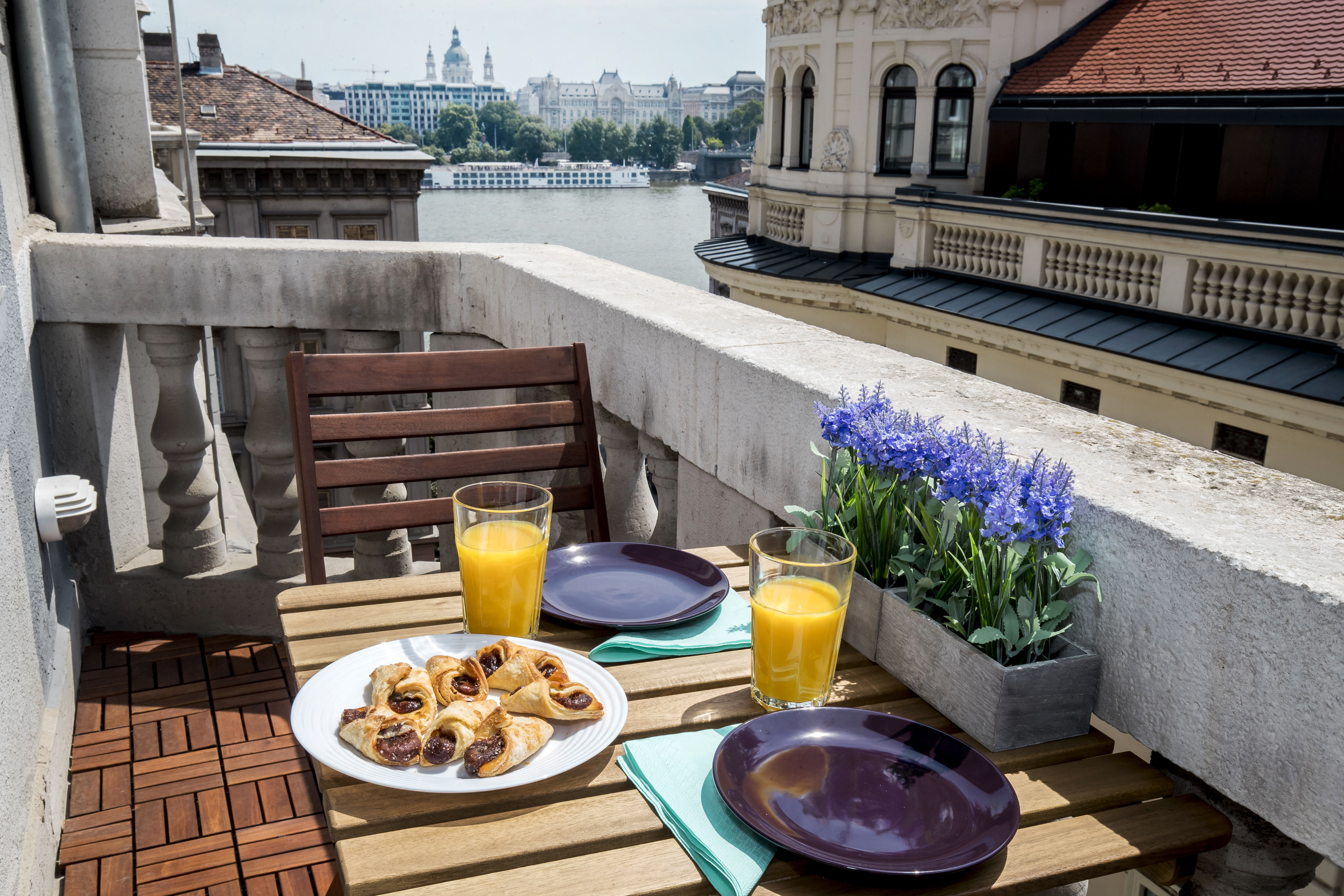 Belvedere1 Premium Apt, terrace, Danube view, A/C