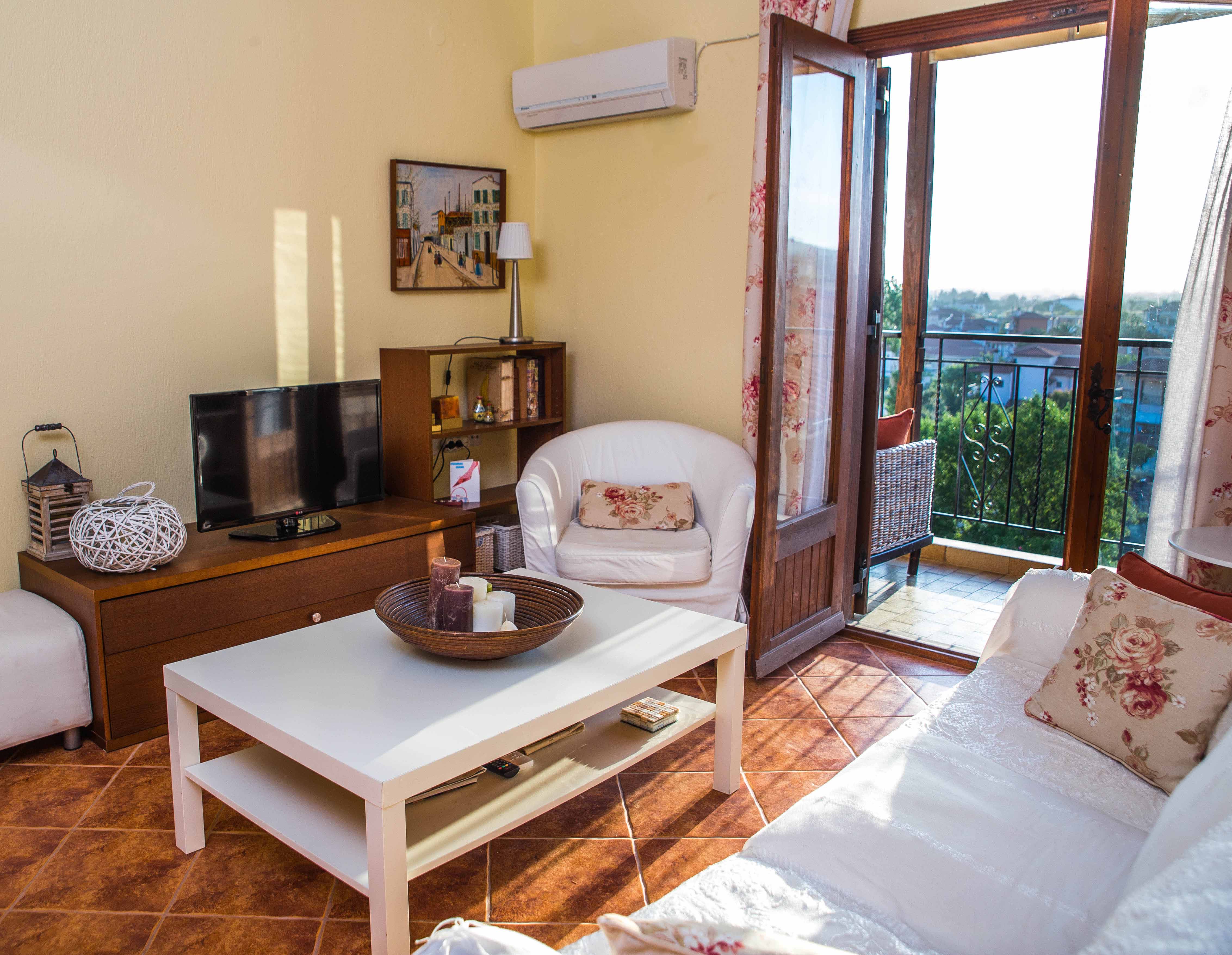 Fully equipped apartment with view 
