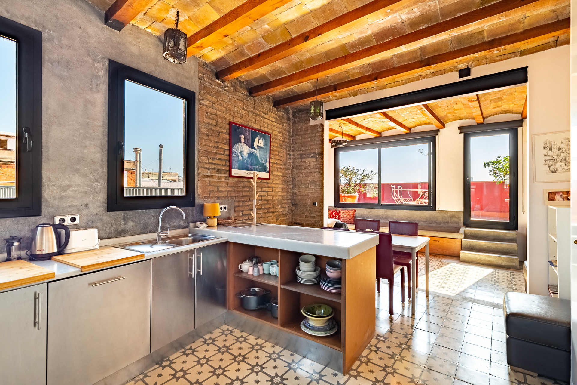 Loft avec Terrasse et vue Sagrada Familia 360’ in el Fort Pienc, Barcelona