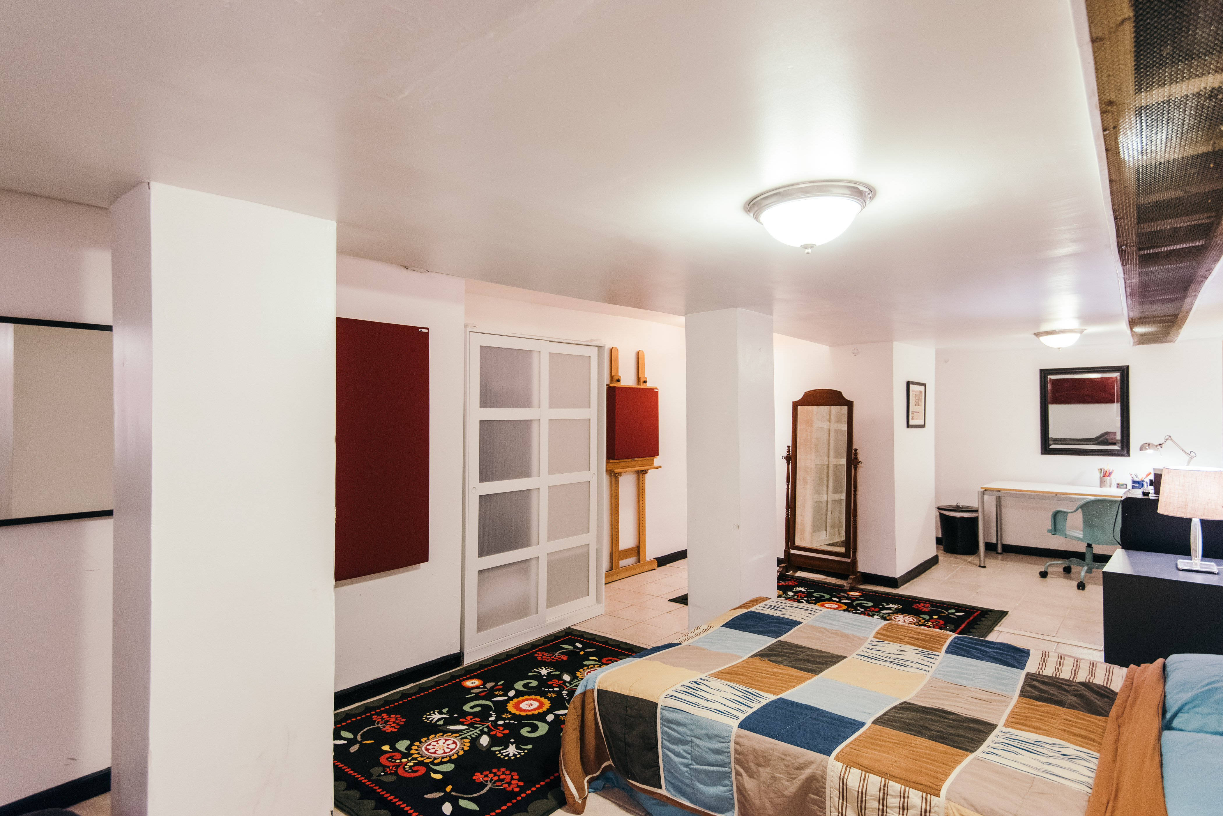 Private Studio Space + Bedroom