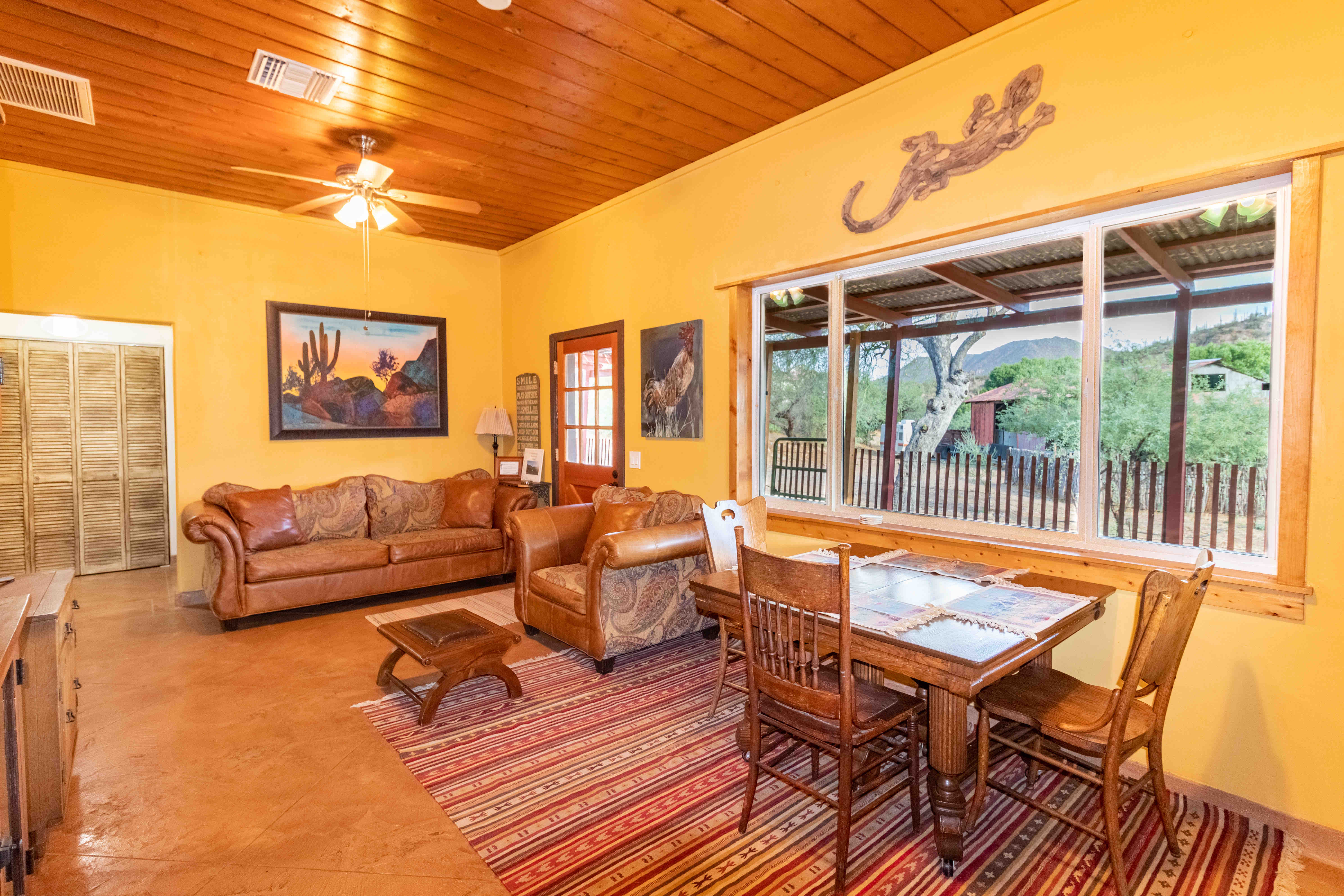 Bunkhouse on a Historic Cattle Ranch Bungalows for Rent in Kearny