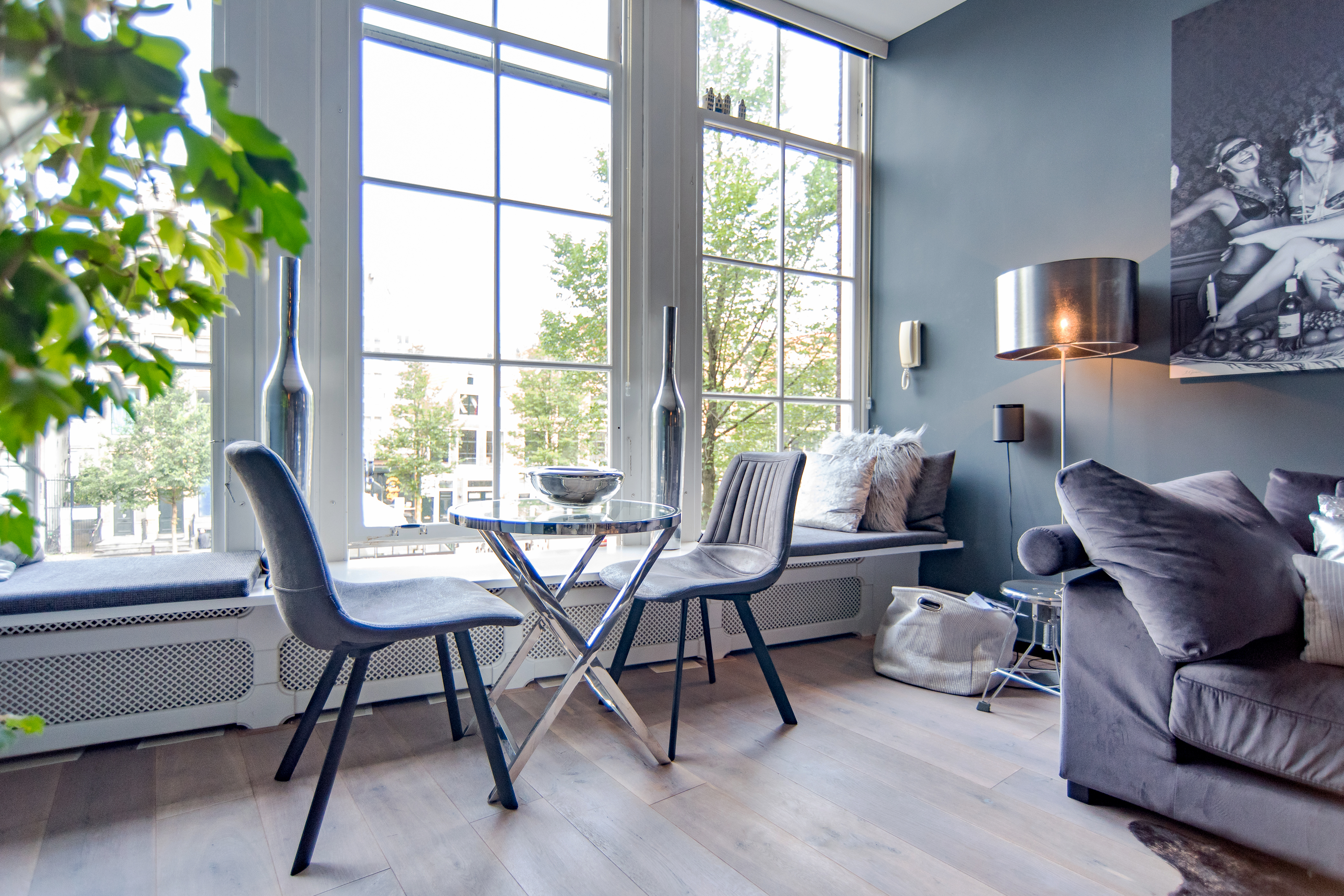 Beautiful central canal view — Amsterdam stay