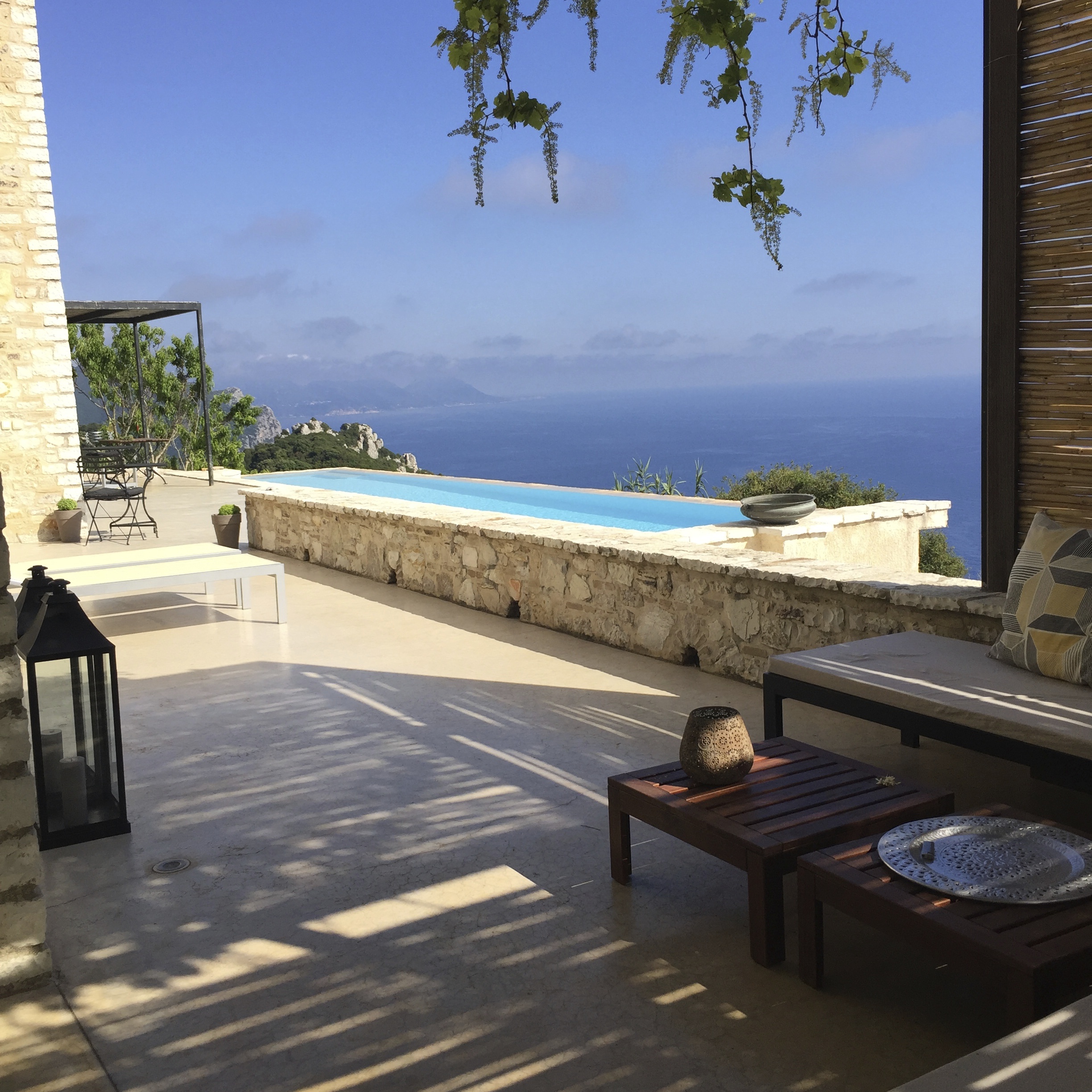 Modern stone house with stunning sea view - Airbnb
