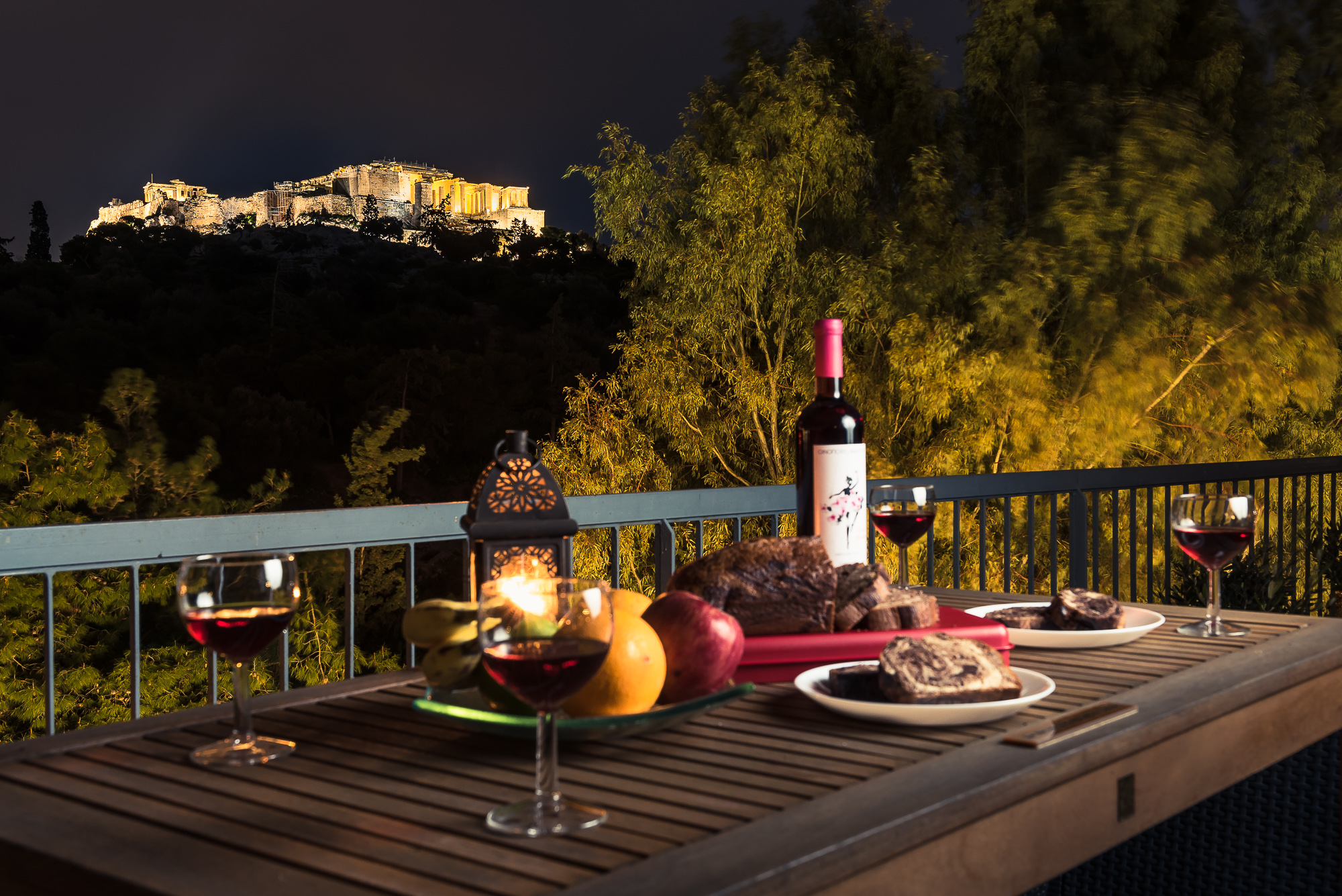 My amazing view of Acropolis!