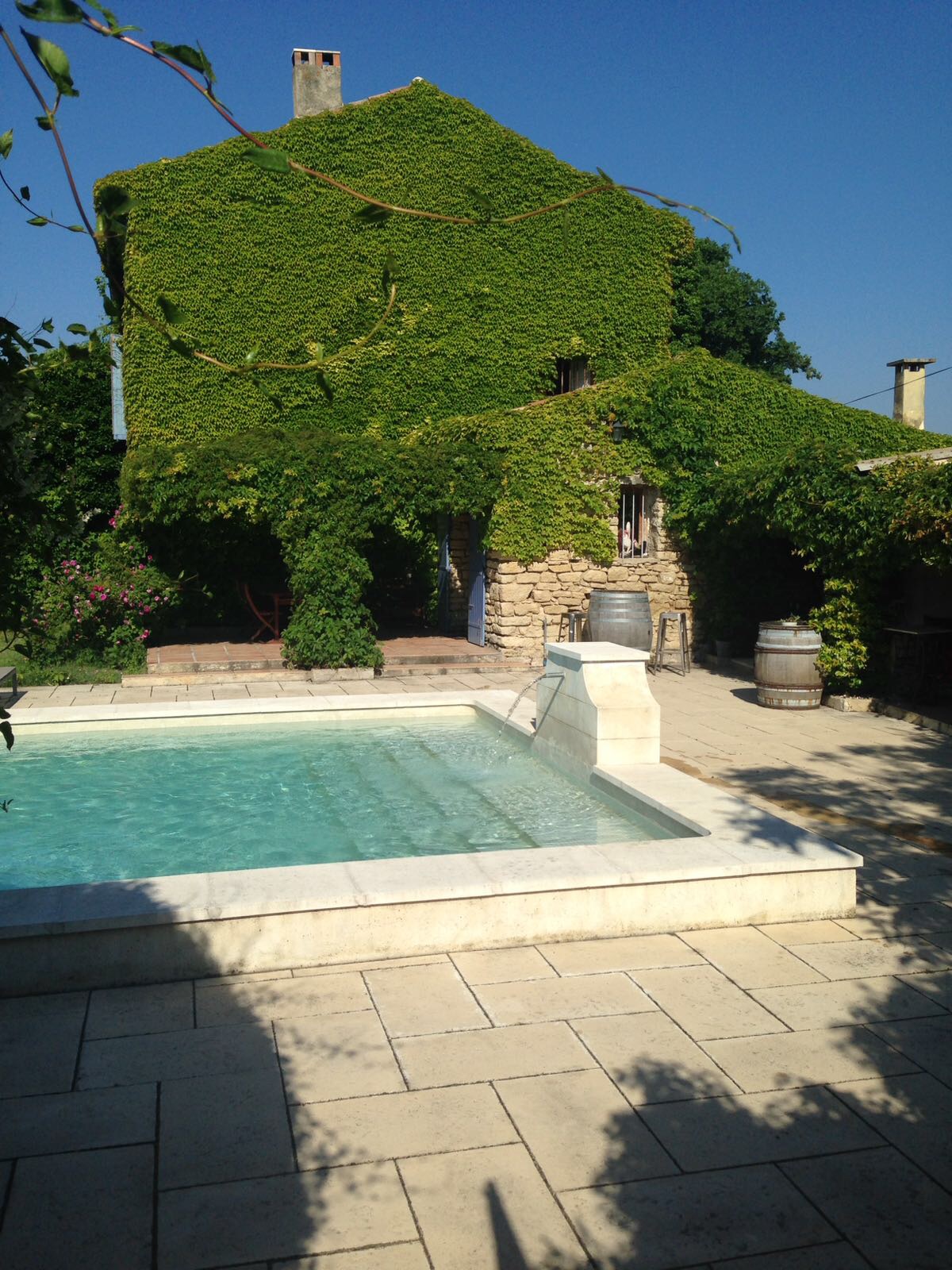 Beautiful Provencal Mas at the foot of Mont Ventoux