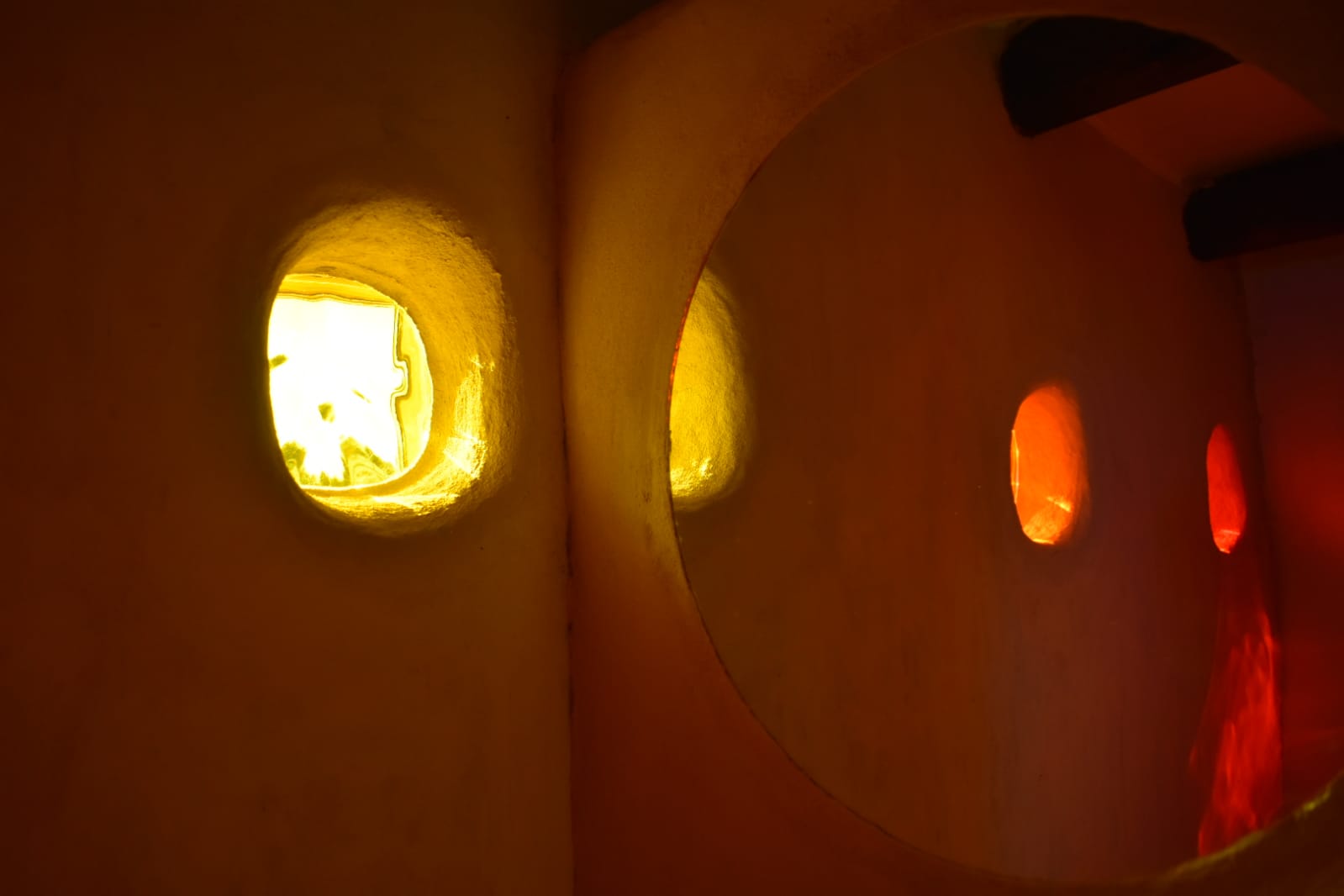 Casa Hobbit - Casas cueva en alquiler en Villa Serrana, Departamento de