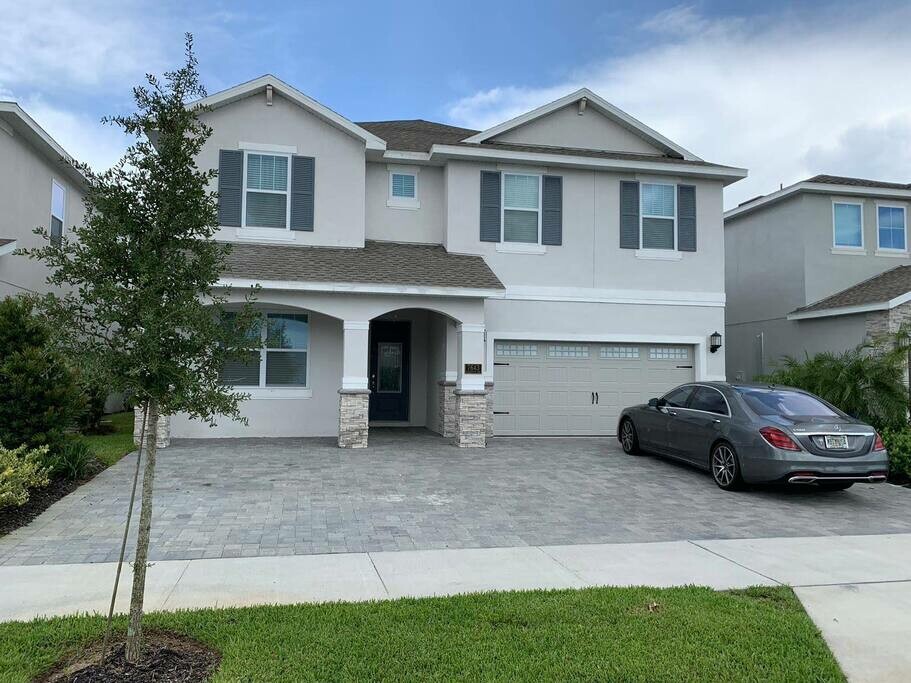 8 BEDROOM LUXURY POOL+SPA+CINEMA+POOL TABLE DISNEY - Houses for Rent in