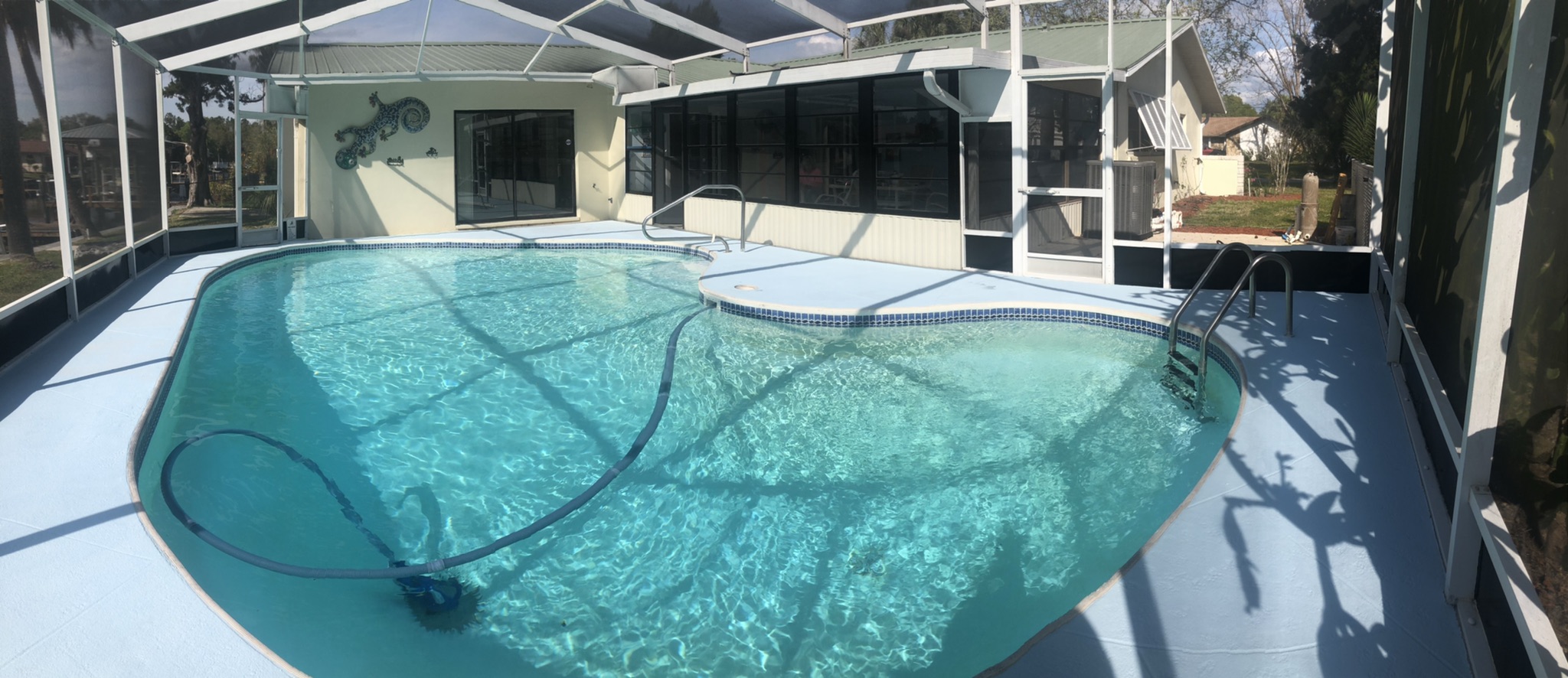 Deep Canal Waterfront Pool Home