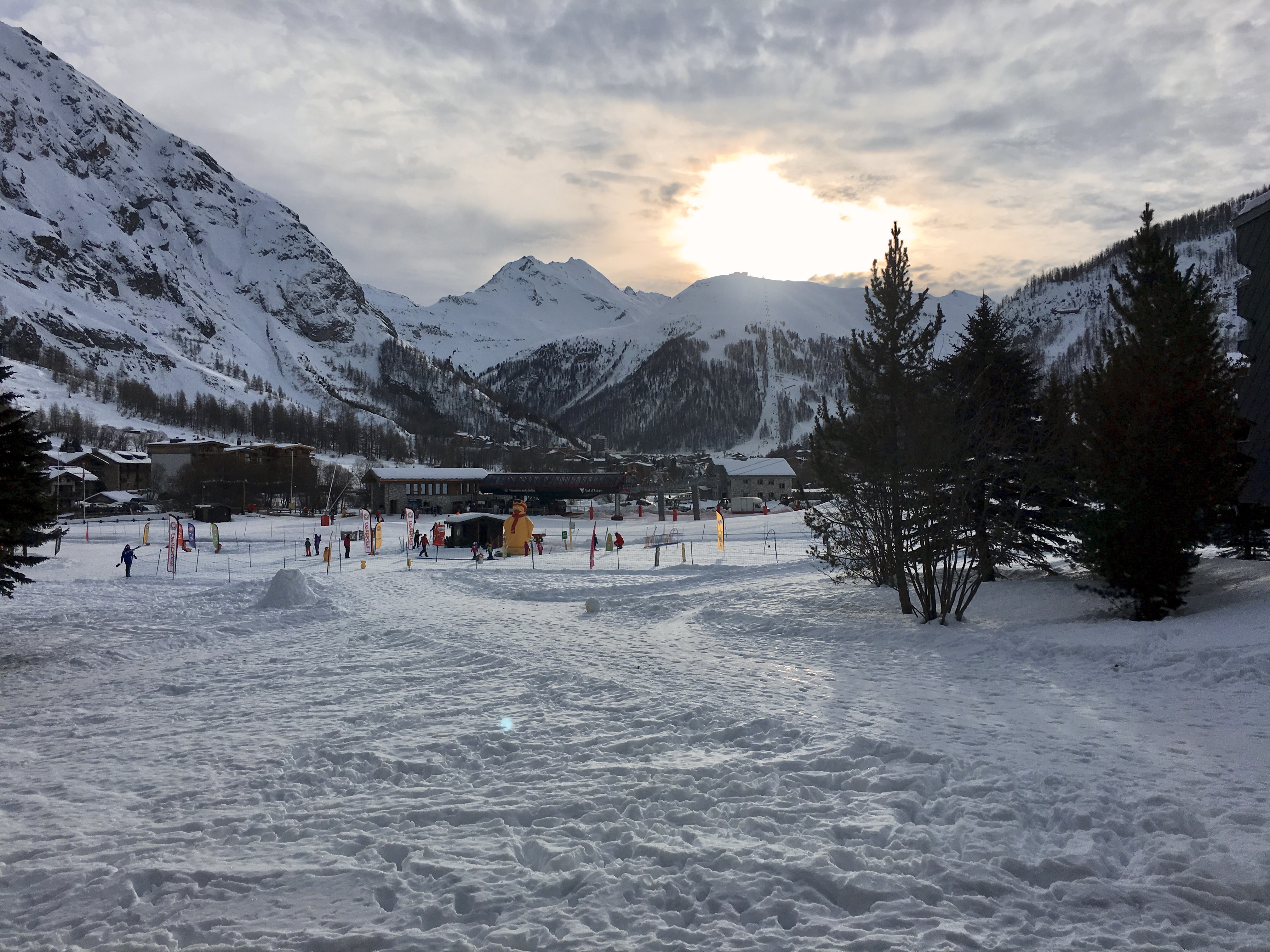 Skiing at the foot, warm 2 rooms in Val d 'Isere