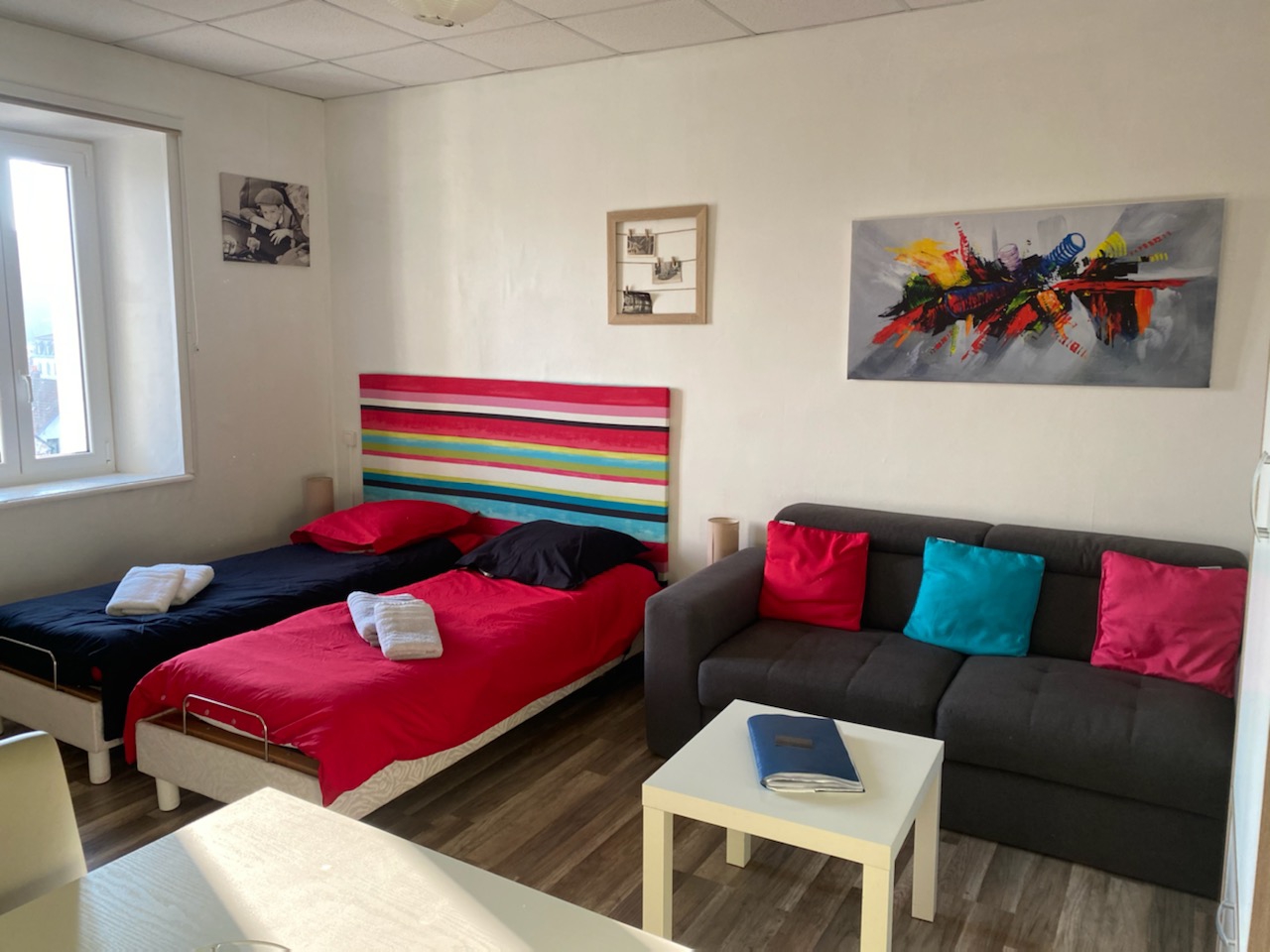 Charmand studio dans l ancien hotel continental