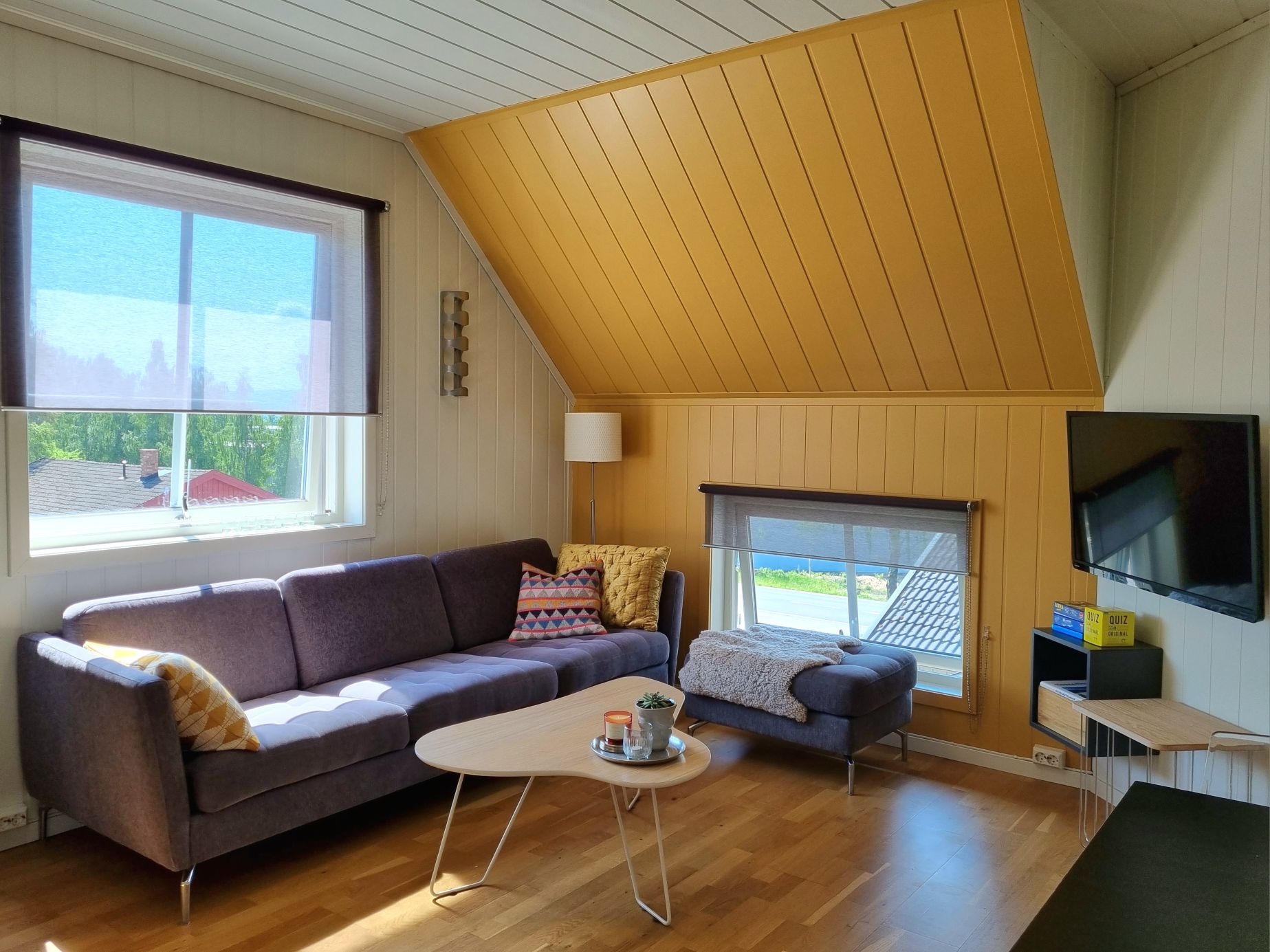 Cozy apartment with large garden