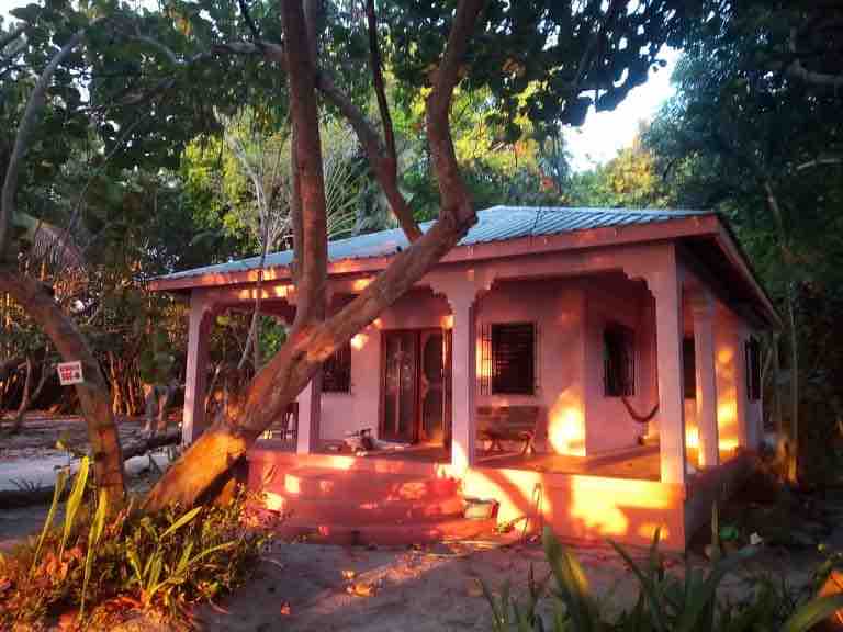 Finca Beachfront House and Cabana-2 dwellings in Stann Creek Mainland, Belize