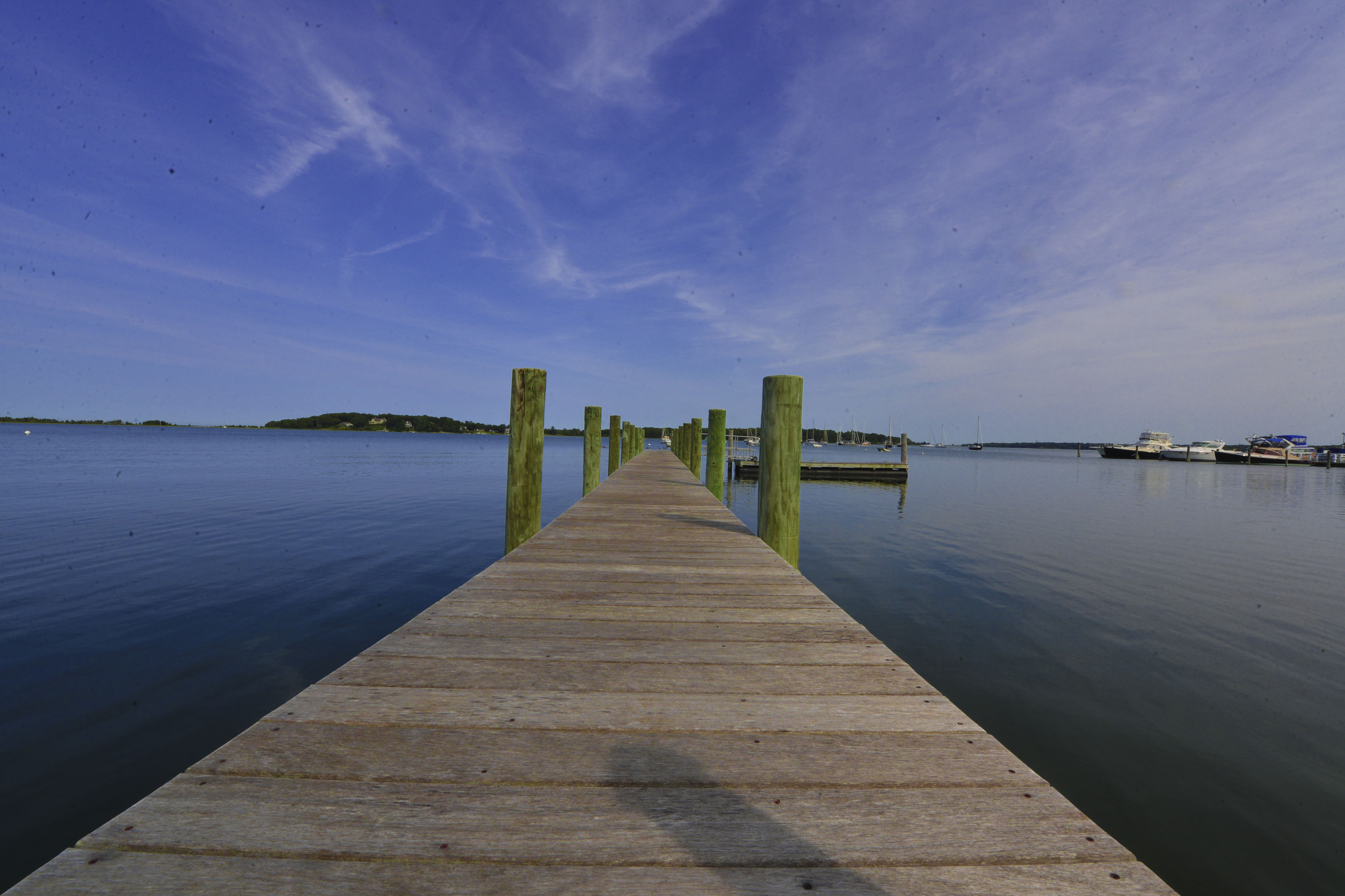 Waterfront Estate on Shelter Island. 100 Ft Dock