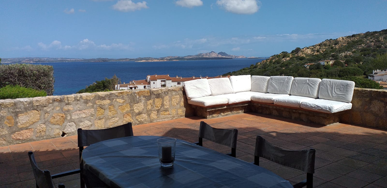 Baja Sardinia: dream view and beach 100mt