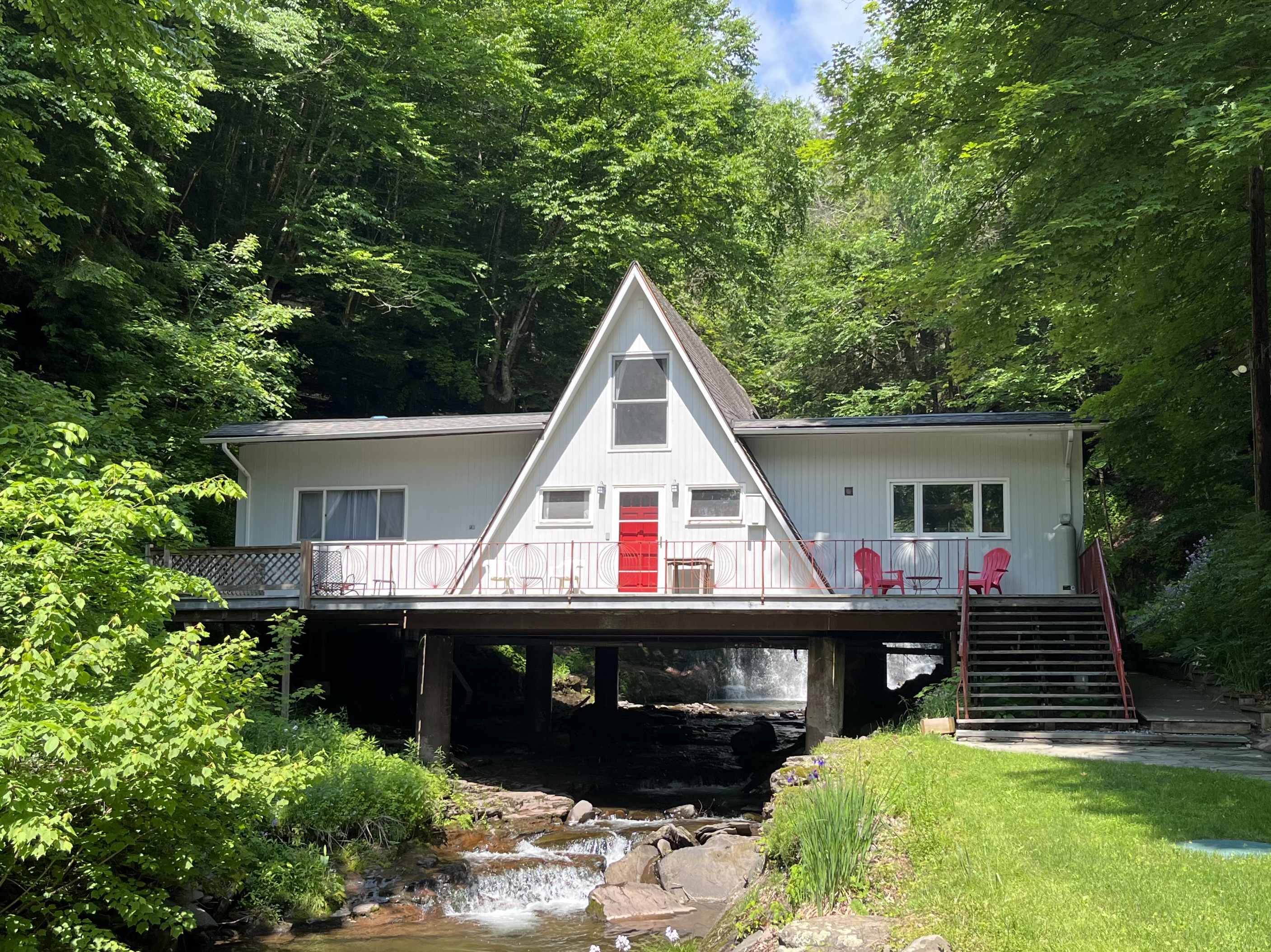 The Roxbury Waterfall House