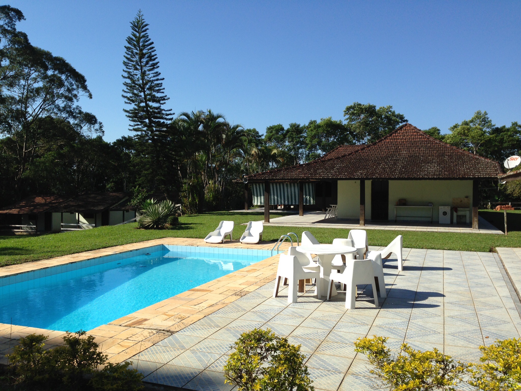 Que sossego bom nesse lugar! Agora com WiFi Casas de