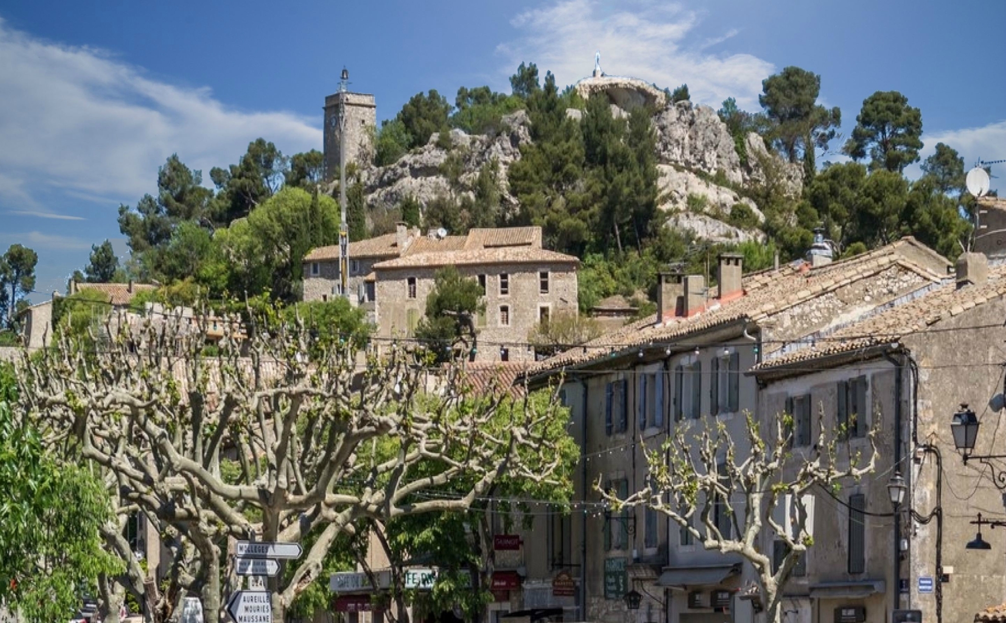 Grand mas provençal : nature, piscine, tennis - Villas à louer à Eygalières,  Provence-Alpes-Côte d'Azur, France