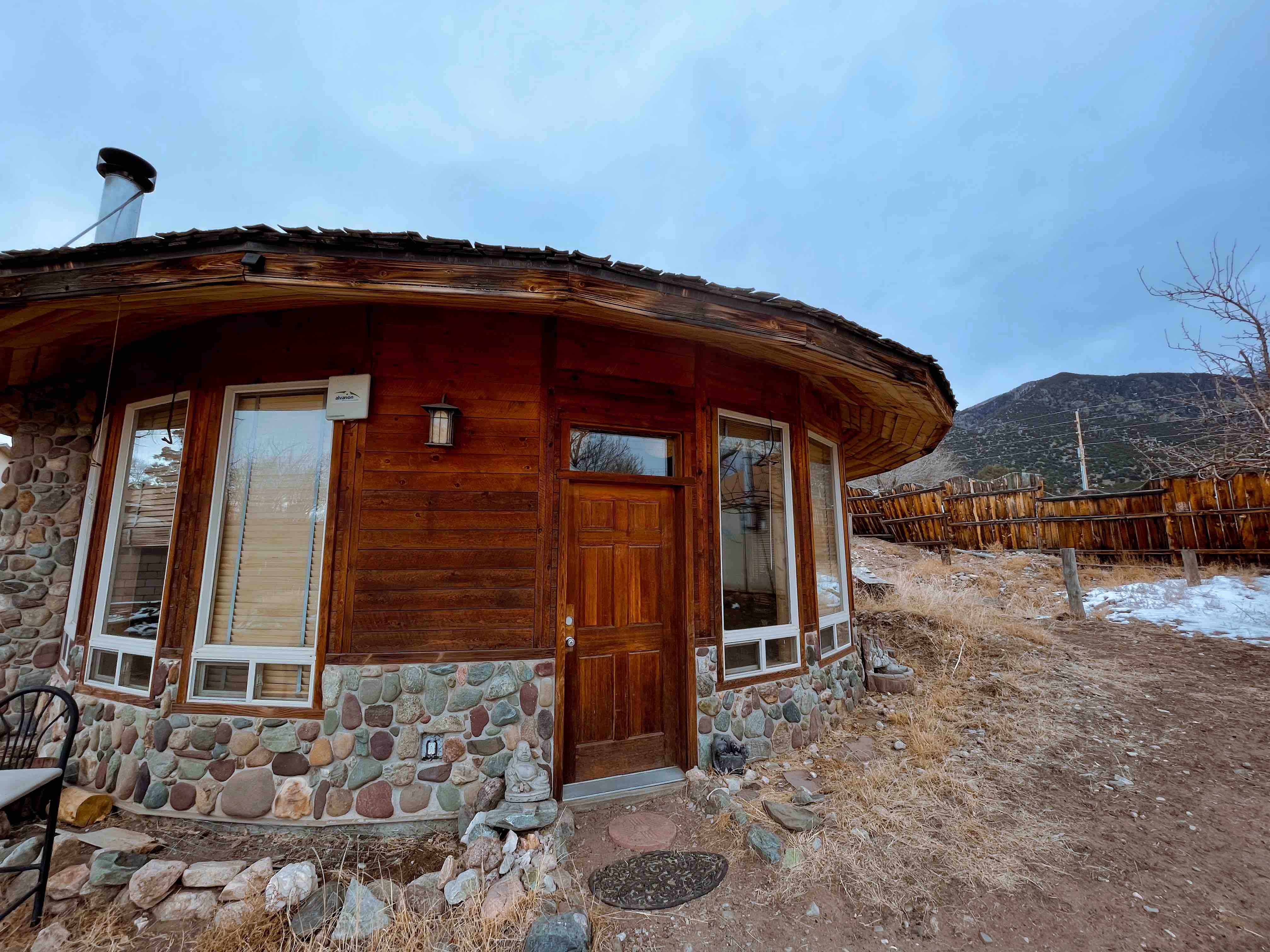 The Hobbit House Rumi a sacred geometry sanctuary Dome houses for