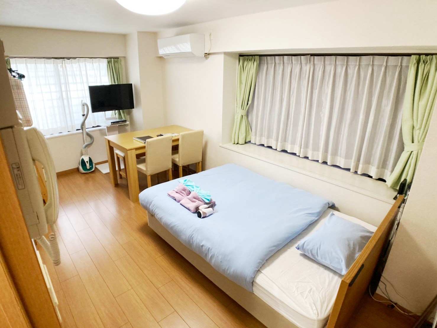 26 square meters studio with full security in Roppongi!Bathroom TV and free internet★