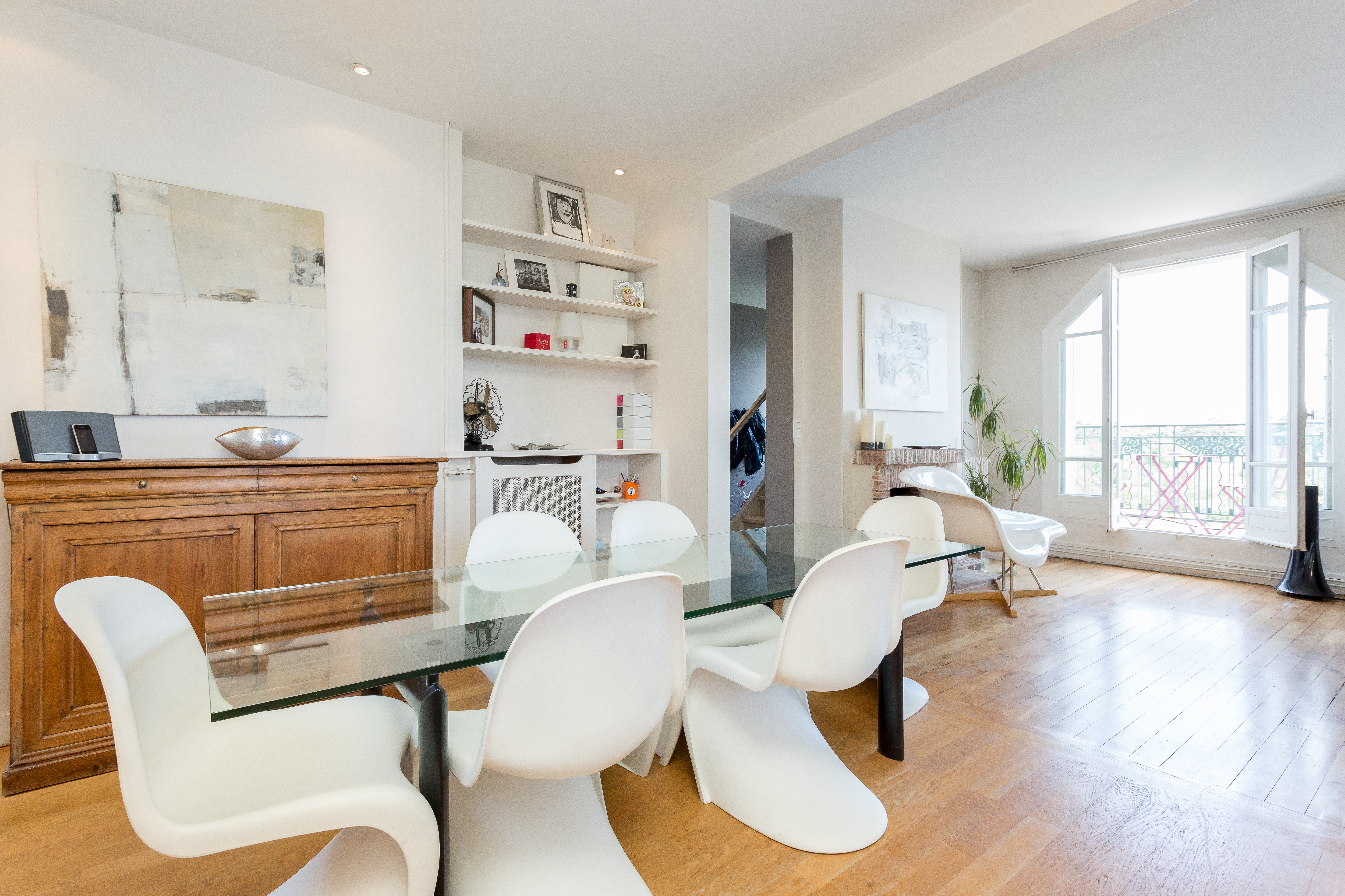 Duplex lumineux Tour Eiffel 160m²