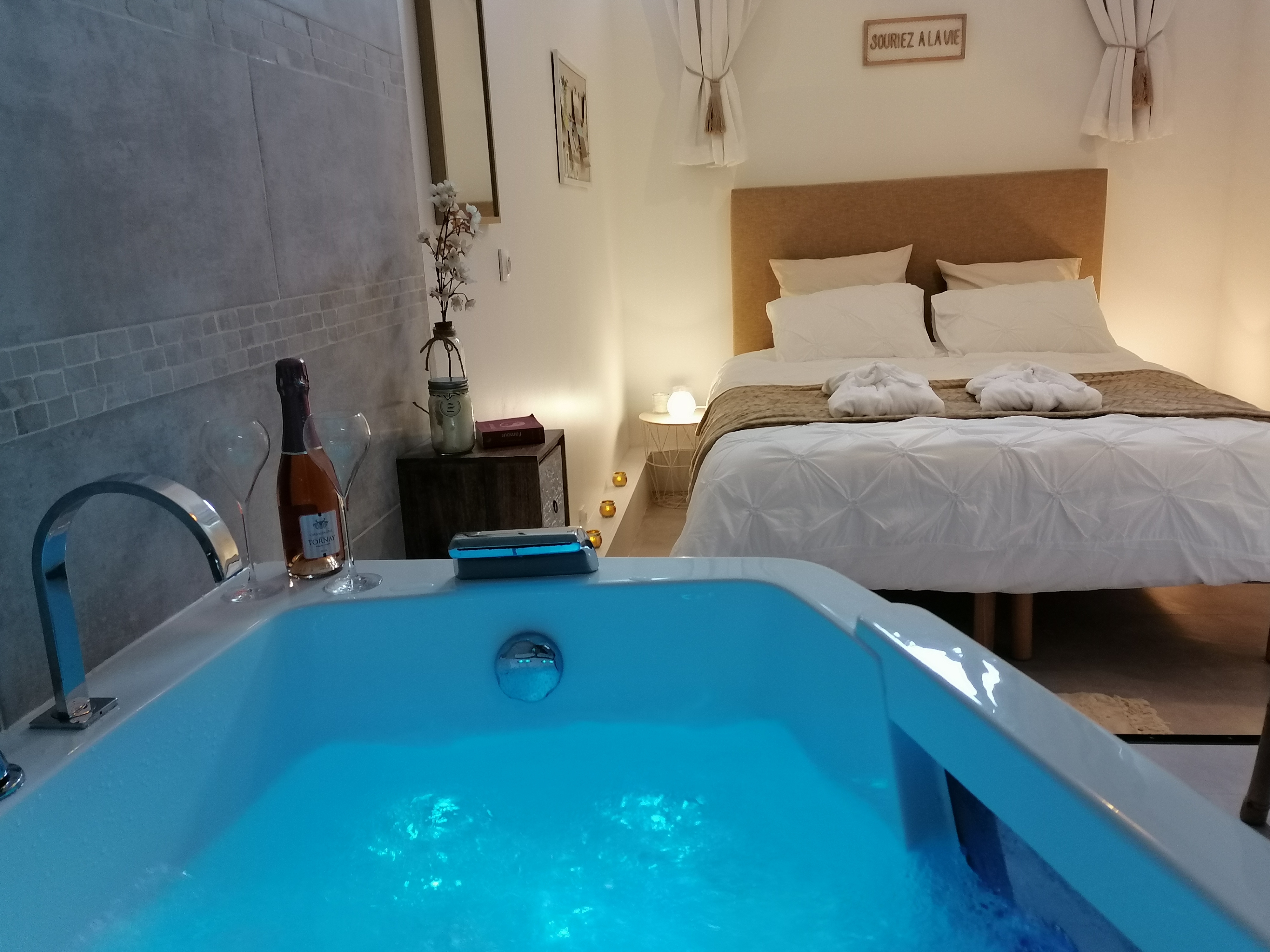 The key to bubbles
Centre epernay balneo privative