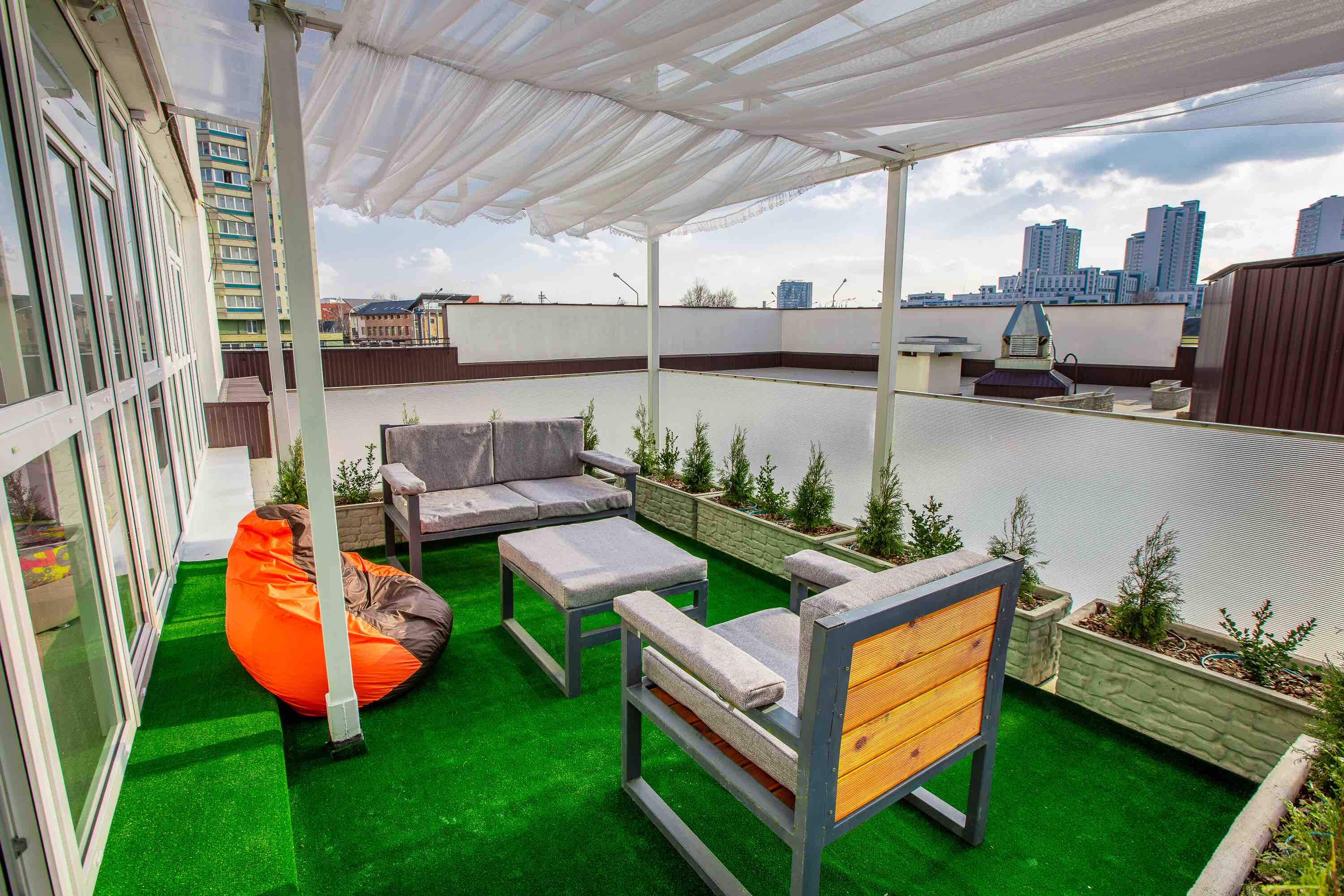 Estudio con terraza Airbnb