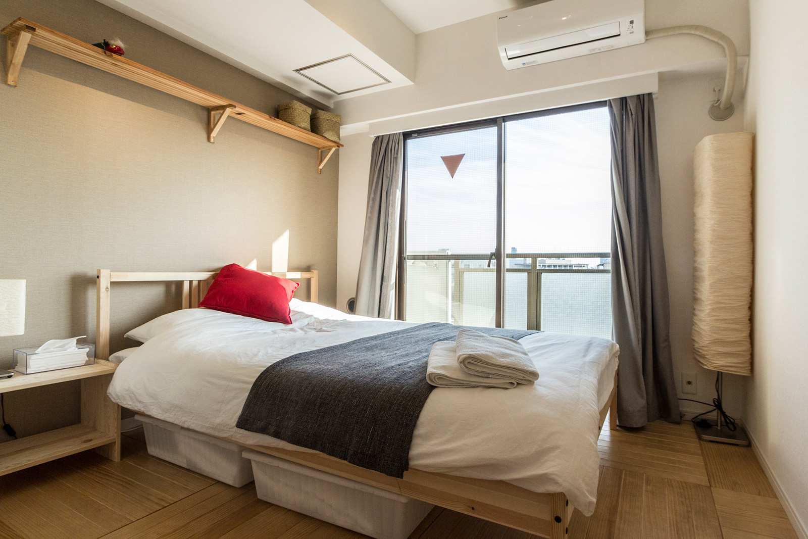 #7C/18.36㎡/Simple Cozy Apt, 2 Stops to Shinjuku