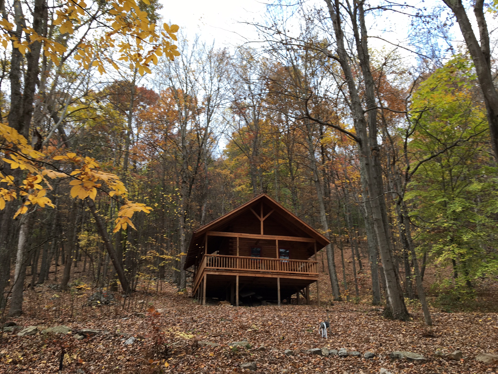 Little Valley Log Cabin Retreat at Camp Liberty Cabins for Rent in