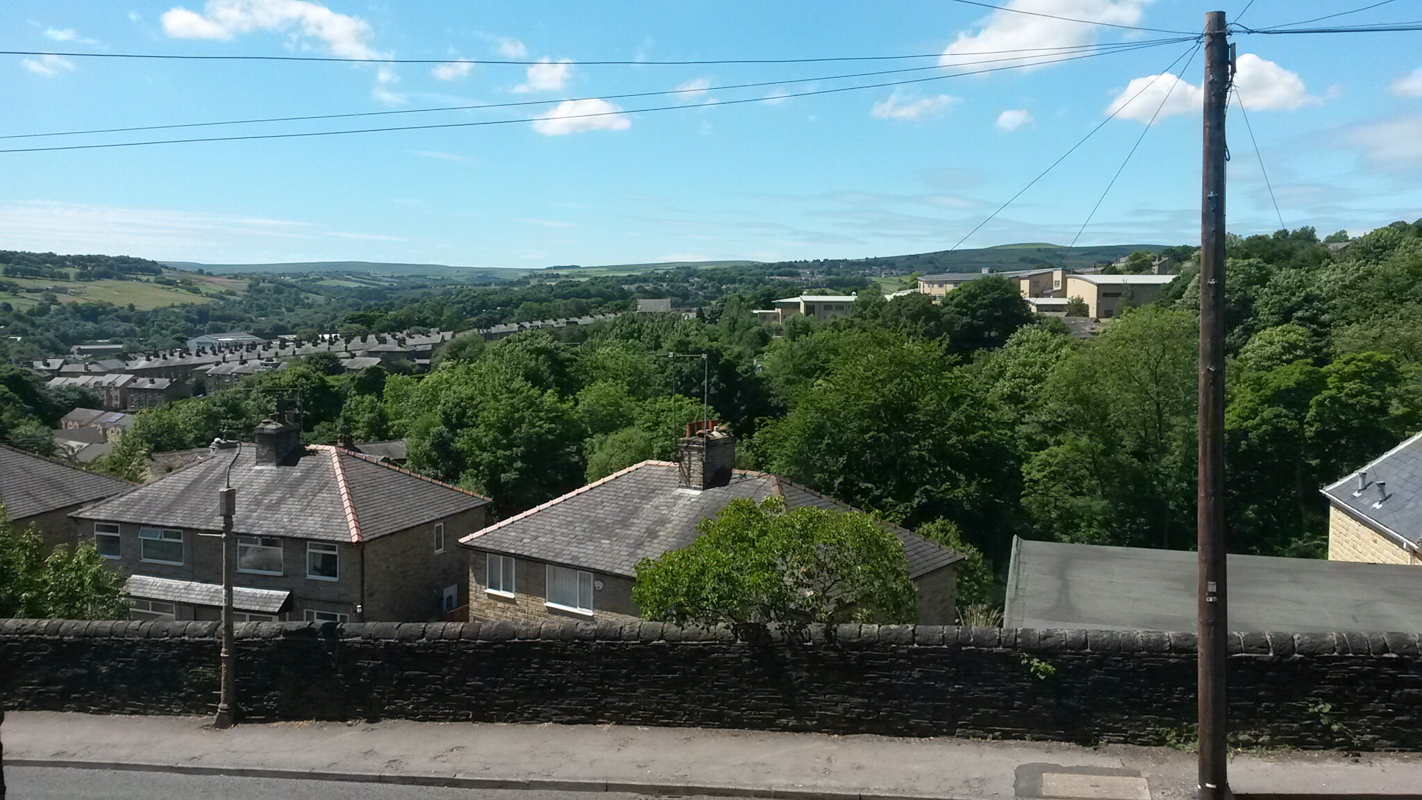 Yorkshire terraced house with beautiful view Houses for Rent in